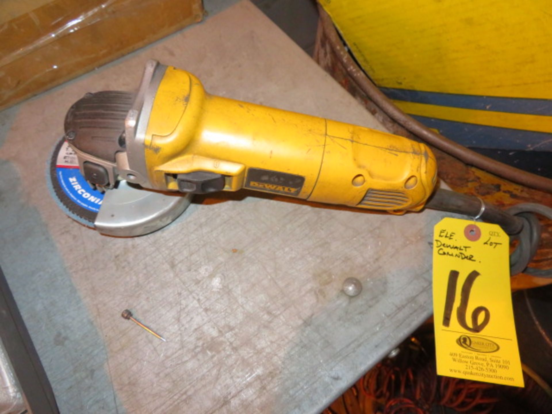 DEWALT 4-1/2 IN. ANGLE GRINDER, MDL. L28110