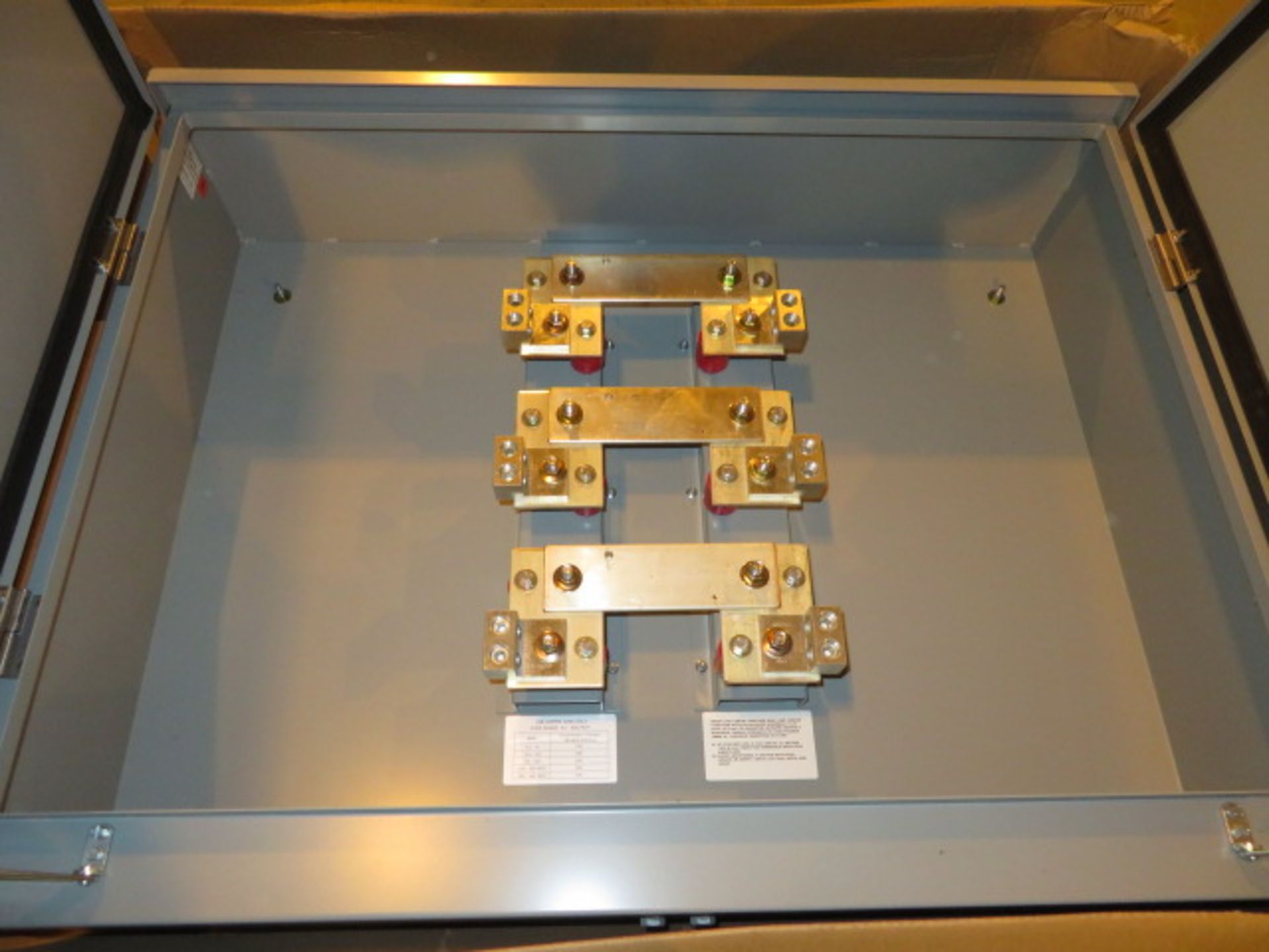 CURRENT TRANSFORMER CABINET CAT NO. CTJ-800R-A - Image 2 of 2