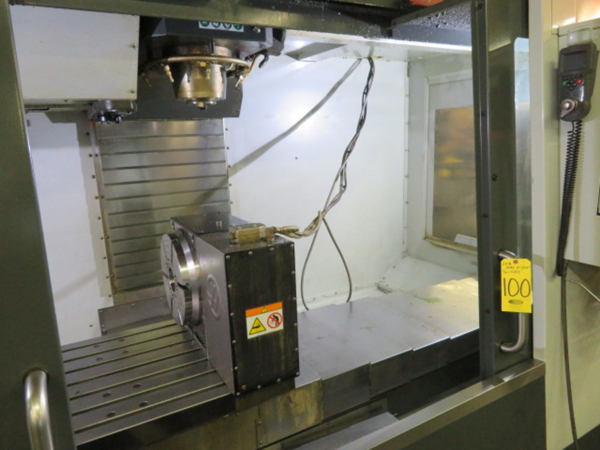 2018 HAAS VF5-50XT CNC Vertical Machining Center, S/N 1151875, HAAS Control, 4TH AXIS ENABLED - Image 3 of 11