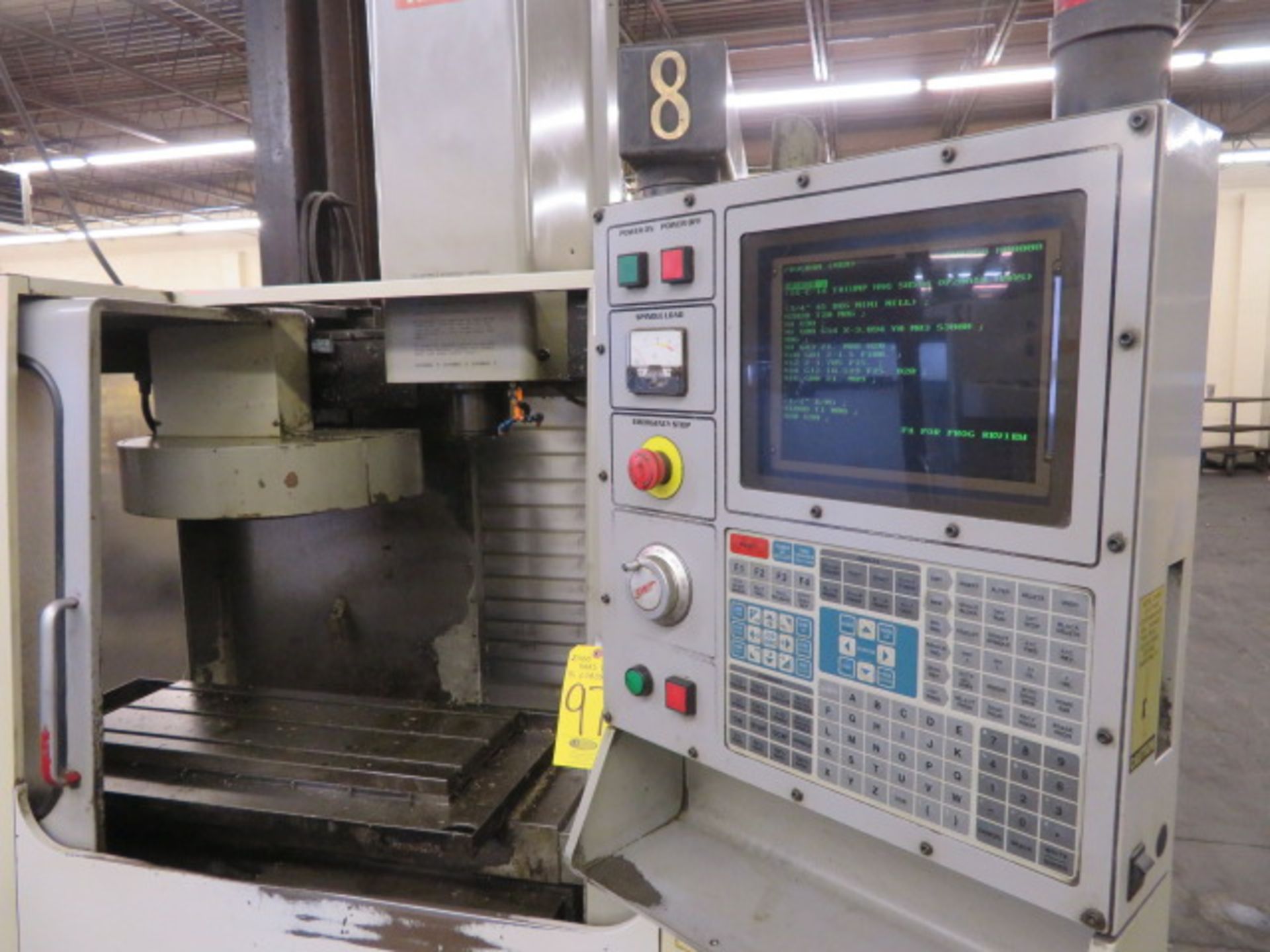 2000 HAAS VF-2 CNC Vertical Machining Center, S/N 20835, HAAS CNC Control, 4TH AXIS ENABLED - Image 4 of 6