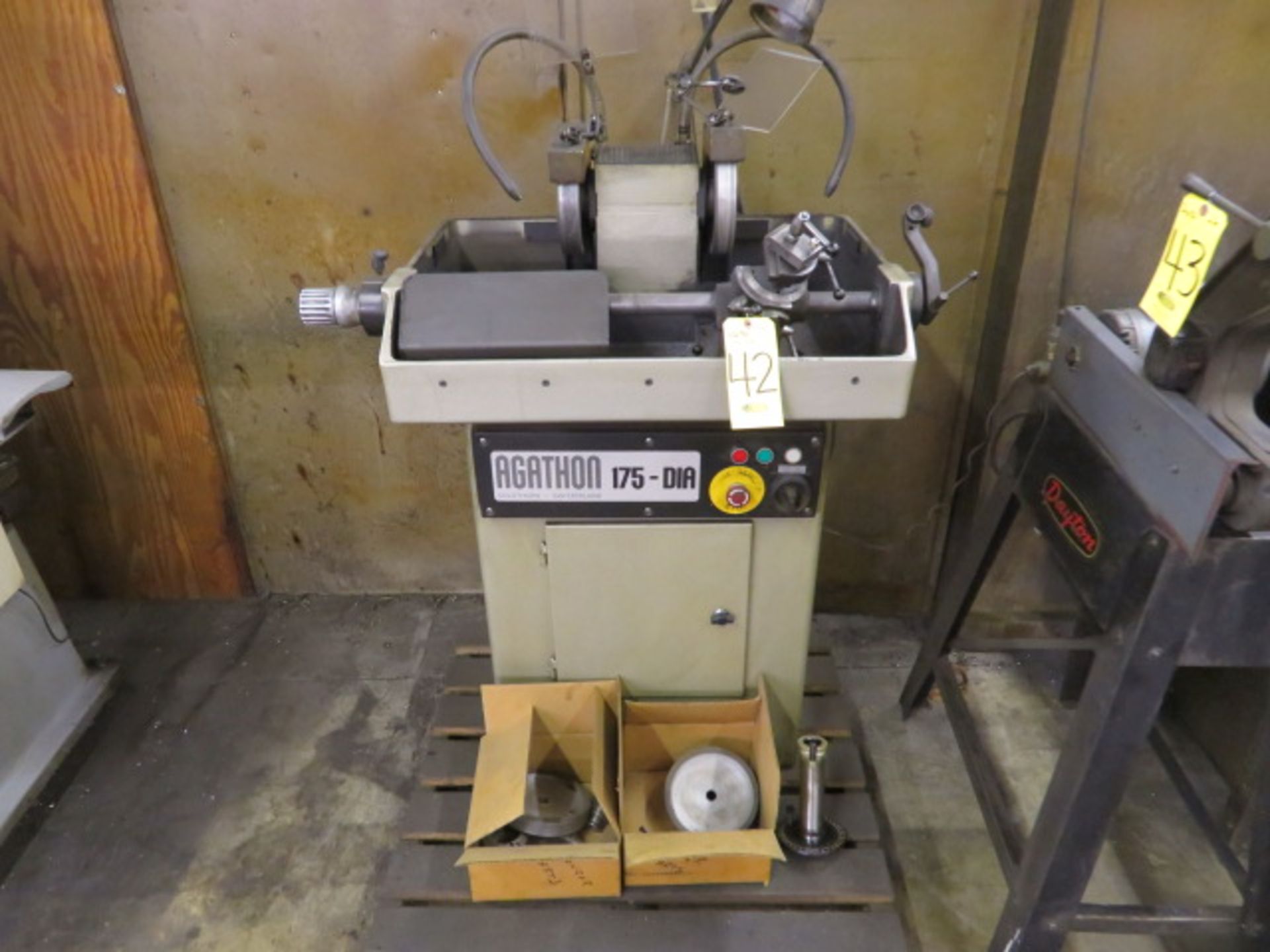 AGATHON 175-DIA CARBIDE TOOL & CUTTER GRINDER, S/N 569500583