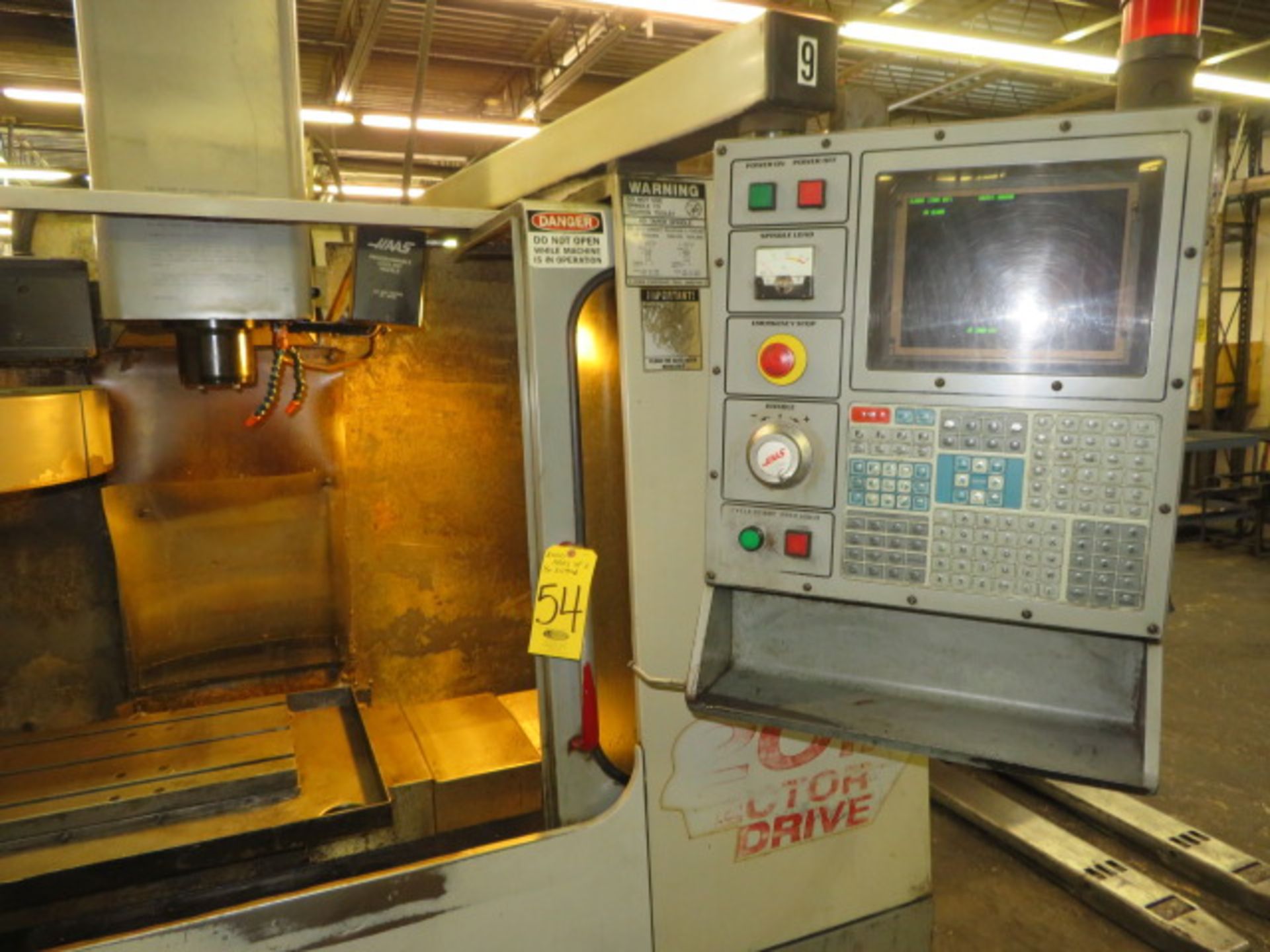 2000 HAAS VF-2 CNC Vertical Machining Center, S/N 20946, HAAS CNC Control, 4TH AXIS ENABLED W DRIVE - Image 2 of 5