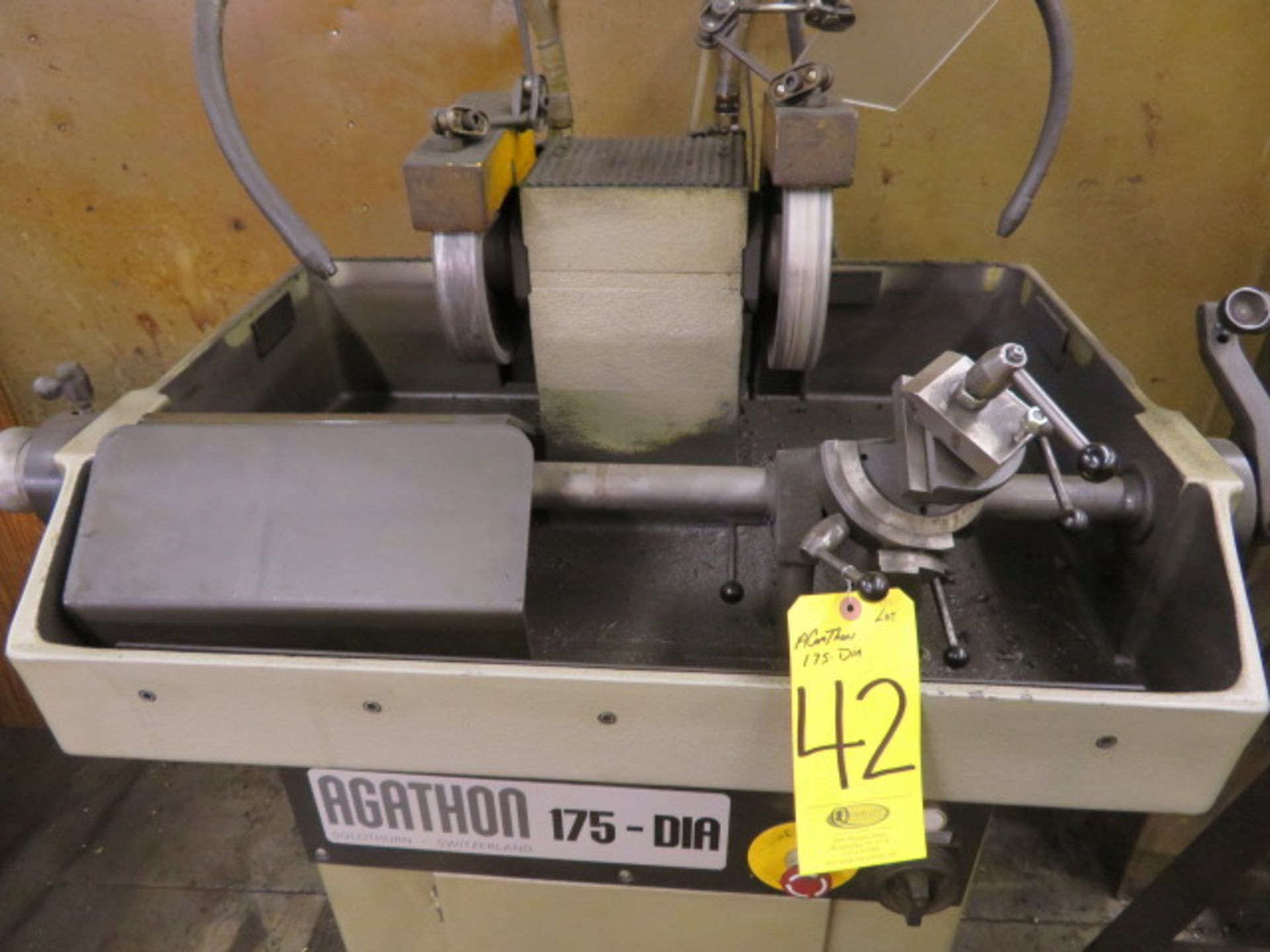 AGATHON 175-DIA CARBIDE TOOL & CUTTER GRINDER, S/N 569500583 - Image 2 of 3