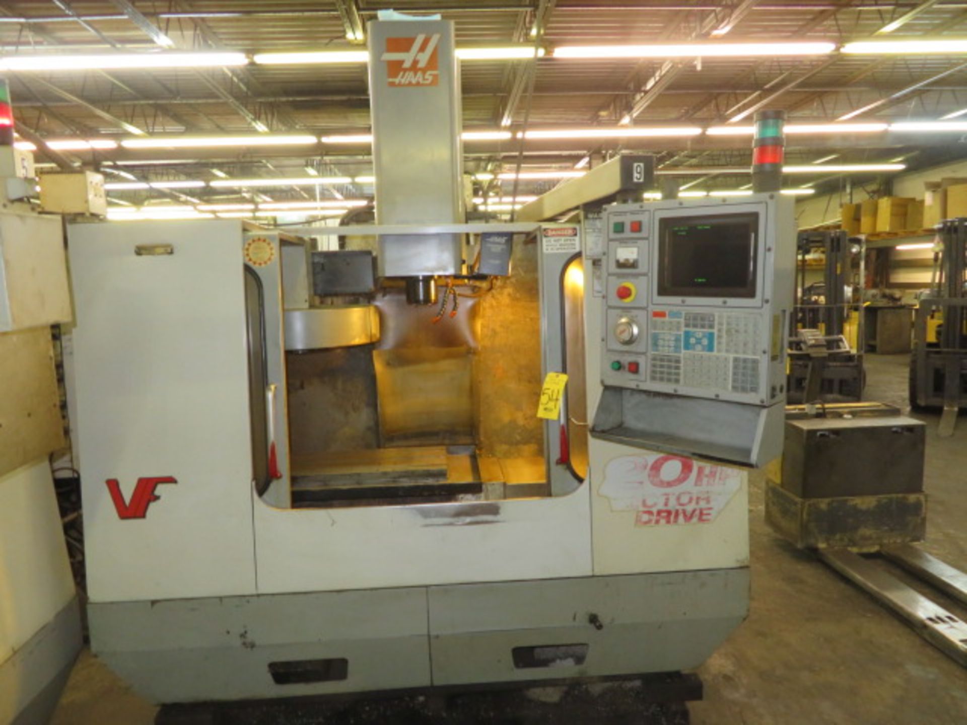 2000 HAAS VF-2 CNC Vertical Machining Center, S/N 20946, HAAS CNC Control, 4TH AXIS ENABLED W DRIVE