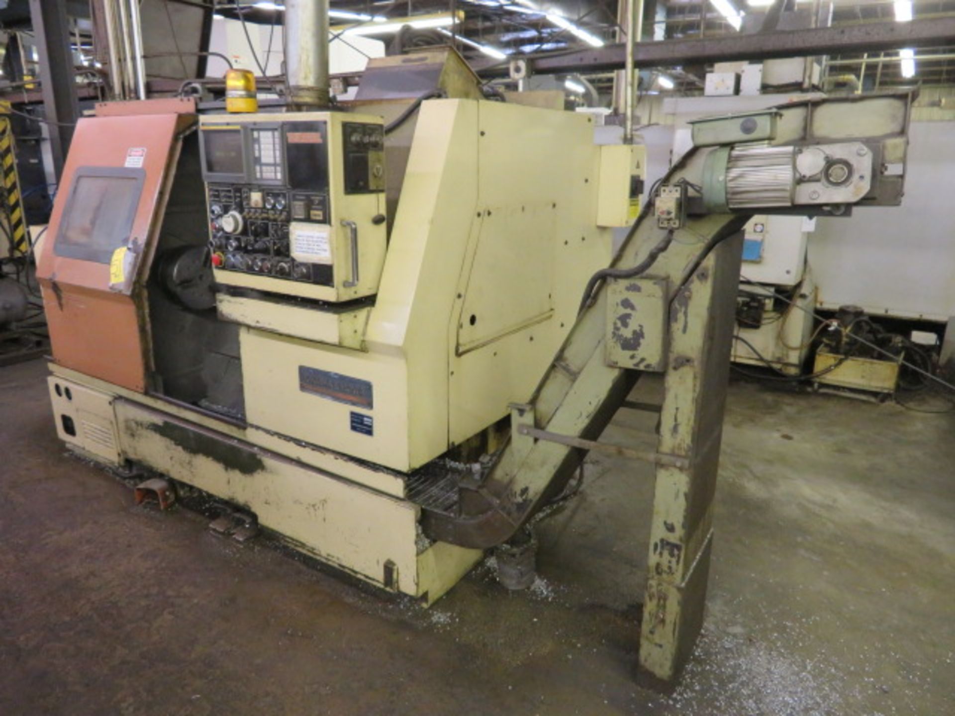 1988 OKUMA & HOWA ACT 4 CNC Turning Center, S/N 7010(01310), FANUC OT CNC Control, 12" 3-Jaw - Image 5 of 6