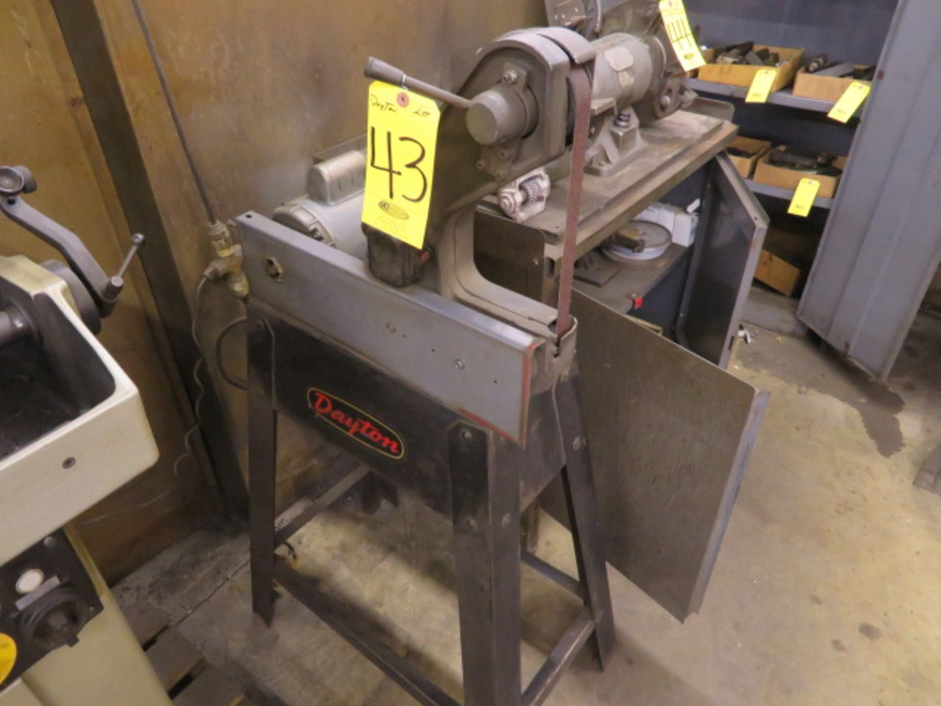 DAYTON 1 IN. VERTICAL BELT SANDER, 1 HP