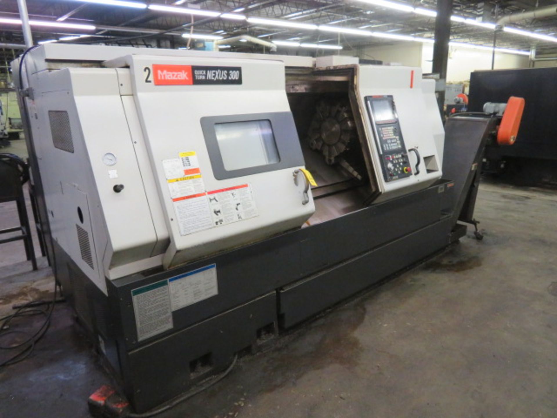 2006 MAZAK QTN 300 Quick Turn Nexus 300 CNC Turning Center, S/N 184392, MAZATROL 640-T Nexus CNC