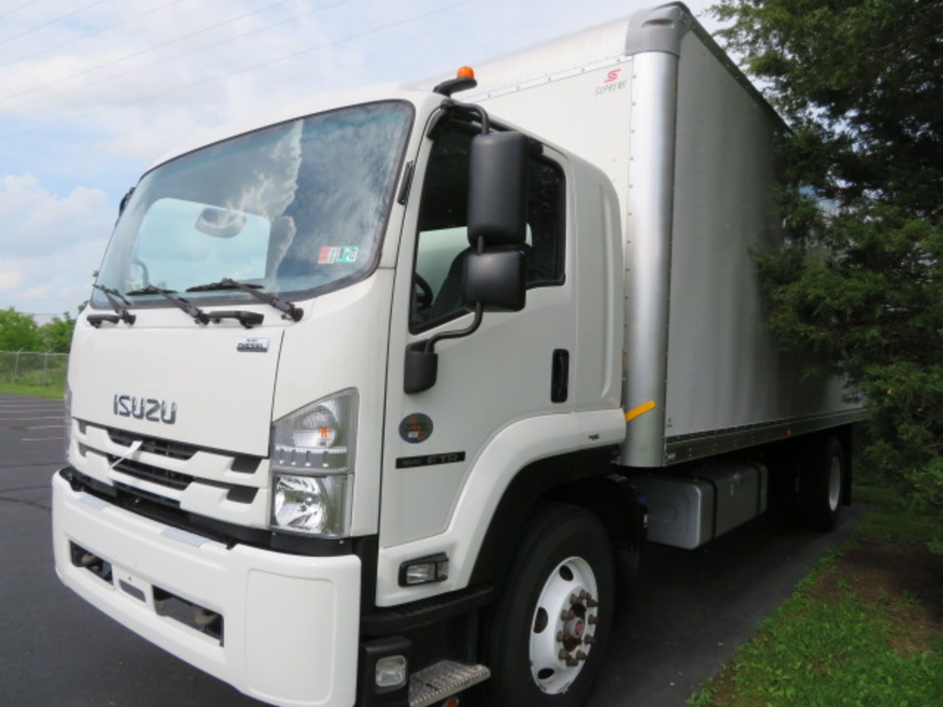 2018 ISUZU FTR Turbo Diesel Single Axle Box Truck, VIN 54DK6S165JSG01348, 5.2 L 215 HP, ALLISON - Image 10 of 12