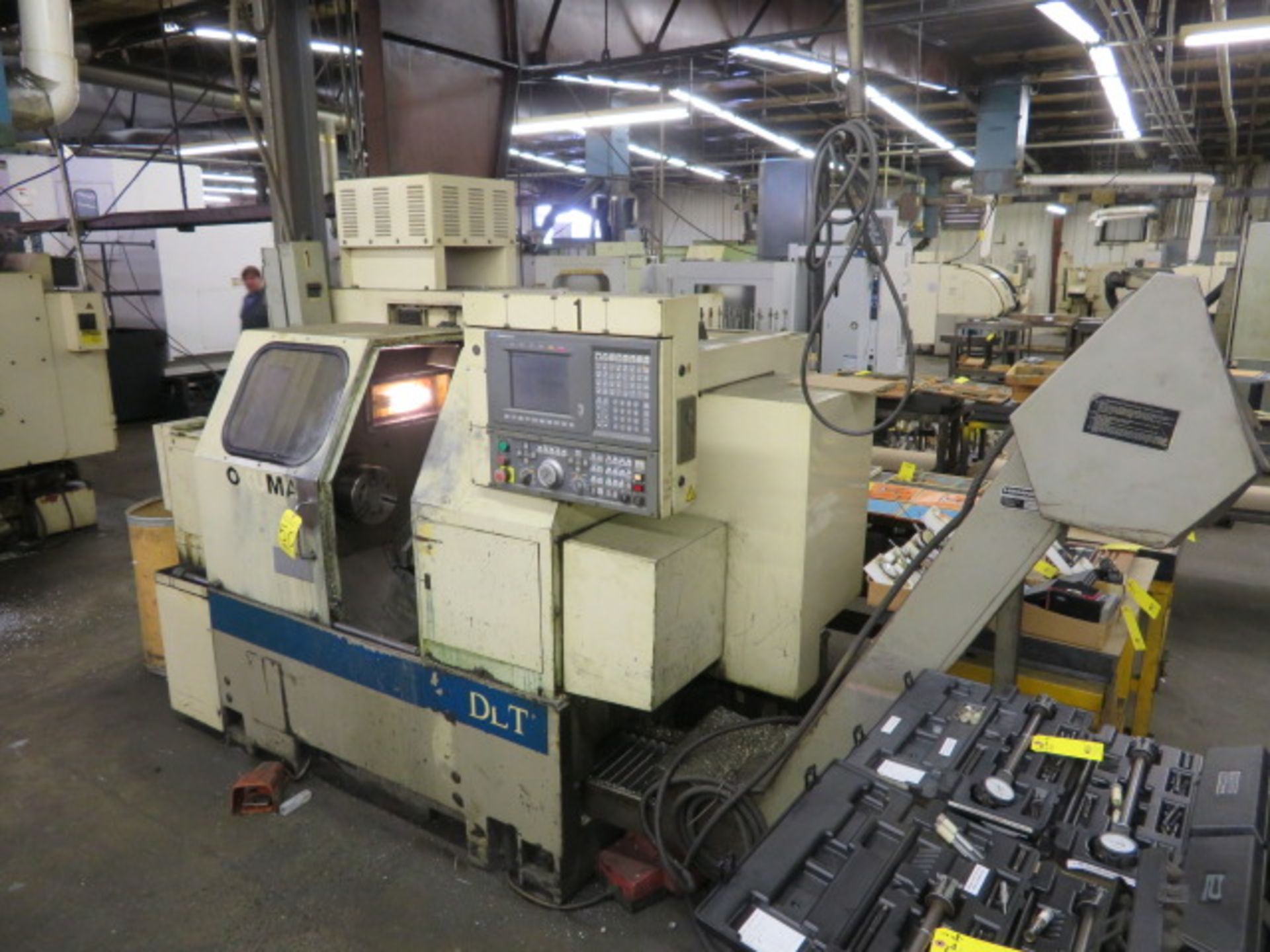 1996 OKUMA Cadet LNC8C CNC Turning Center, S/N (0807)D721, OKUMA OSP700L CNC Control, KITAGAWA 8"