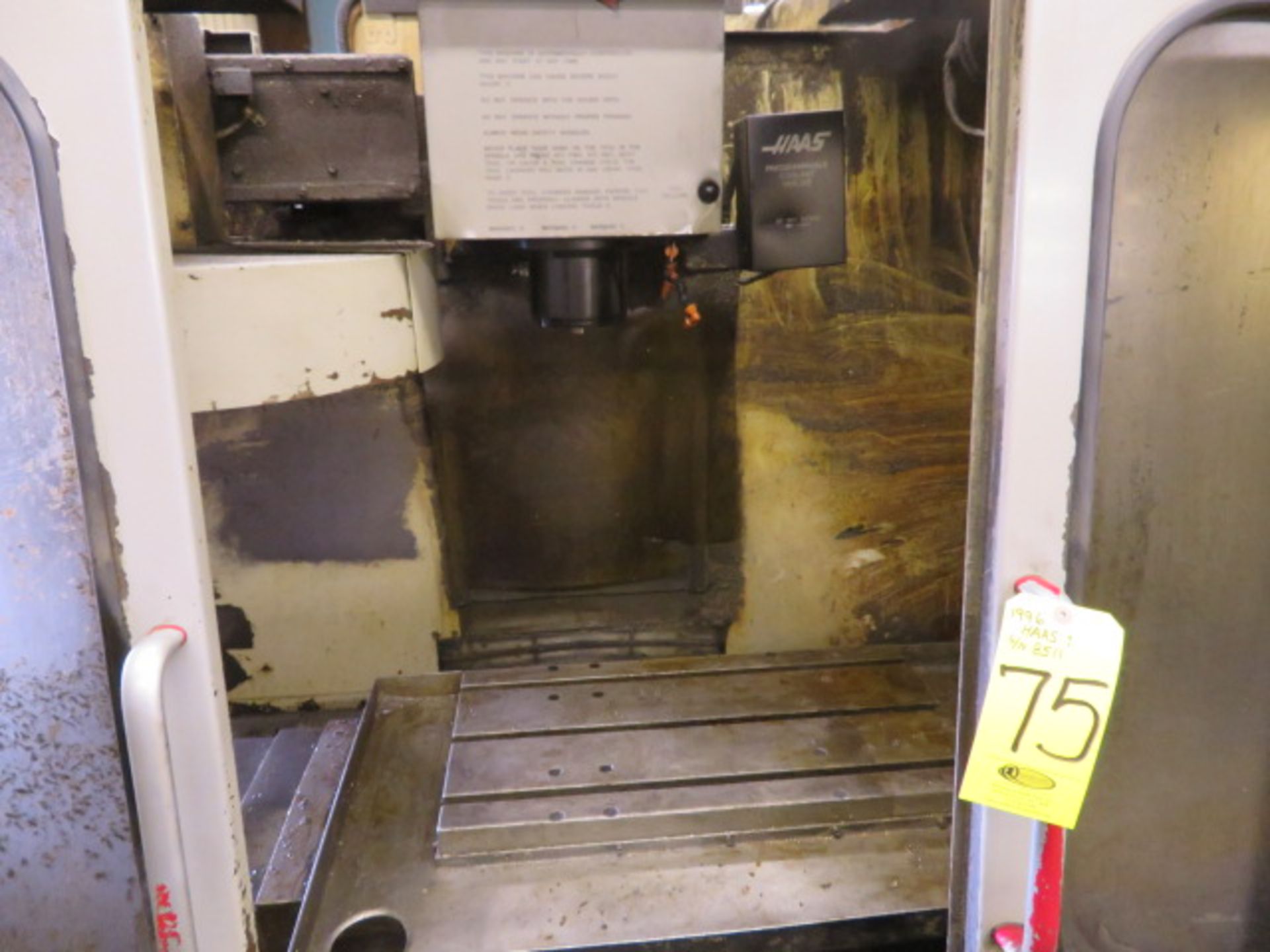 1996 HAAS VF-1 CNC Vertical Machining Center, S/N 8511, HAAS CNC Control 4TH AXIS ENABLED W/ DRIVE - Image 2 of 6