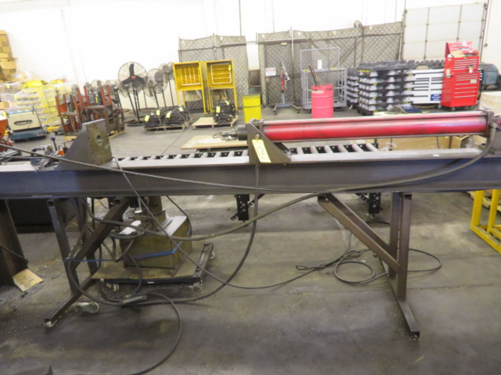 Custom Hydraulic Press w/ Iron Frame & Electric Hydraulic Pump, 60,000 LBS Cap. - Image 3 of 3