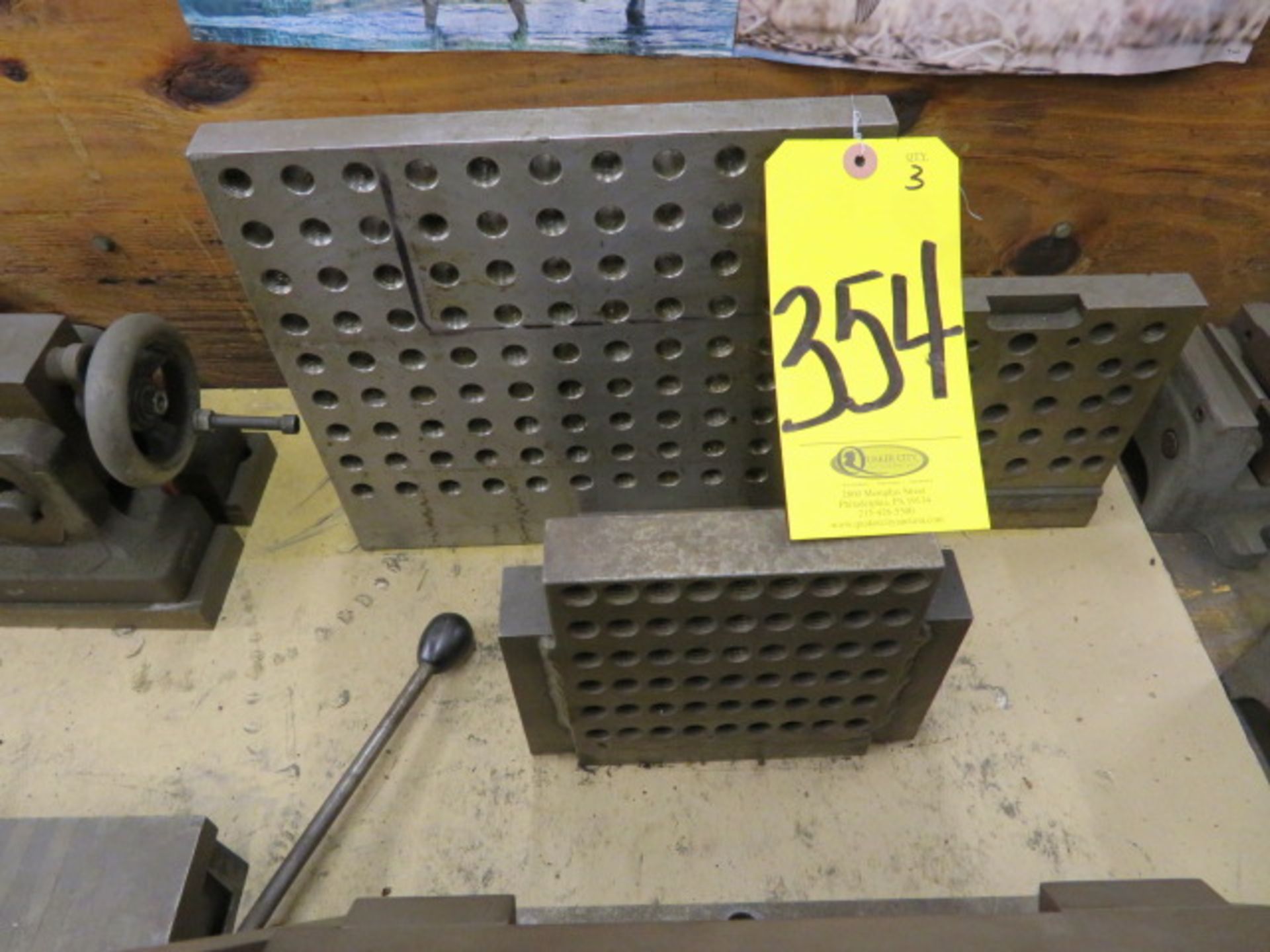 (3) MILLED ANGLE PLATES