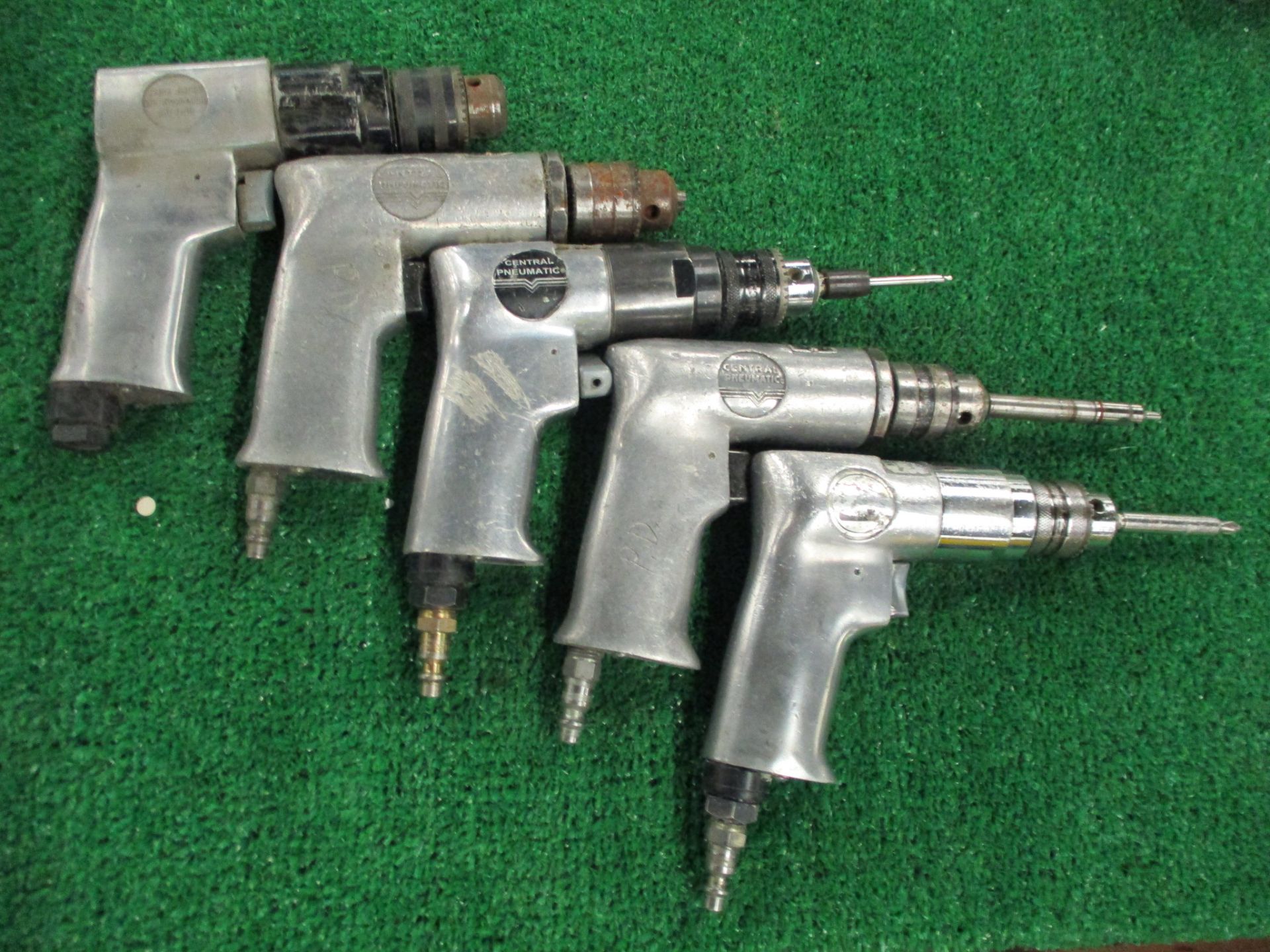 (5) Central Pneumatic Pistol Grip Pneumatic Drill