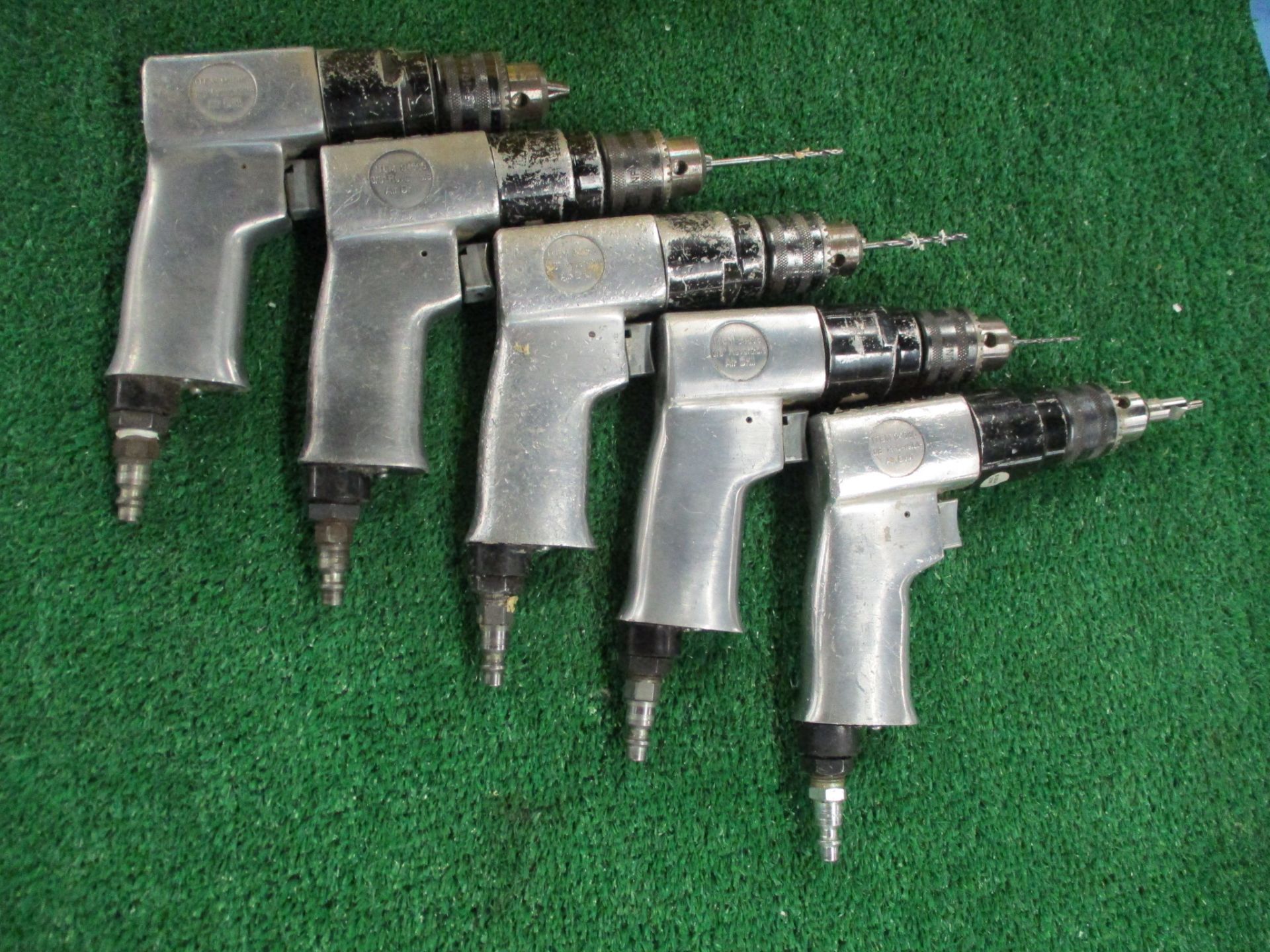 (5) Central Pneumatic Pistol Grip Pneumatic Drill