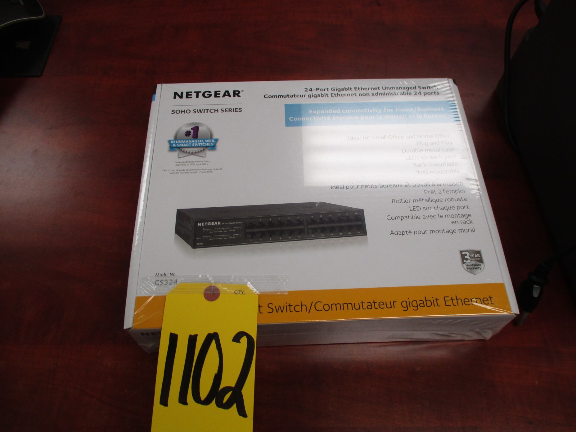 Netgear 24-Port Gigabit Ethernet Unmanaged Switch (new)