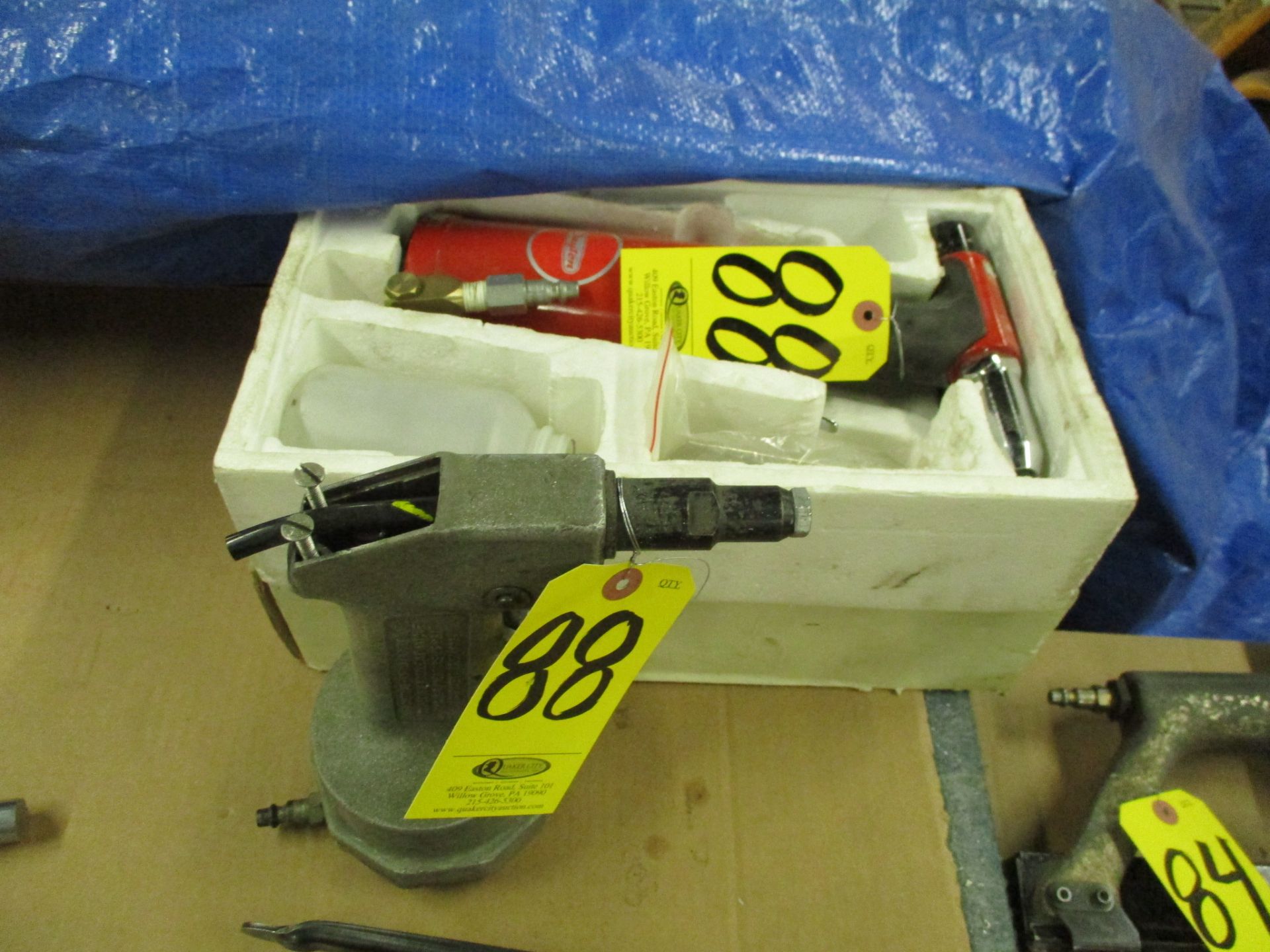 (2) Dayton and Central Pneumatic Riveters