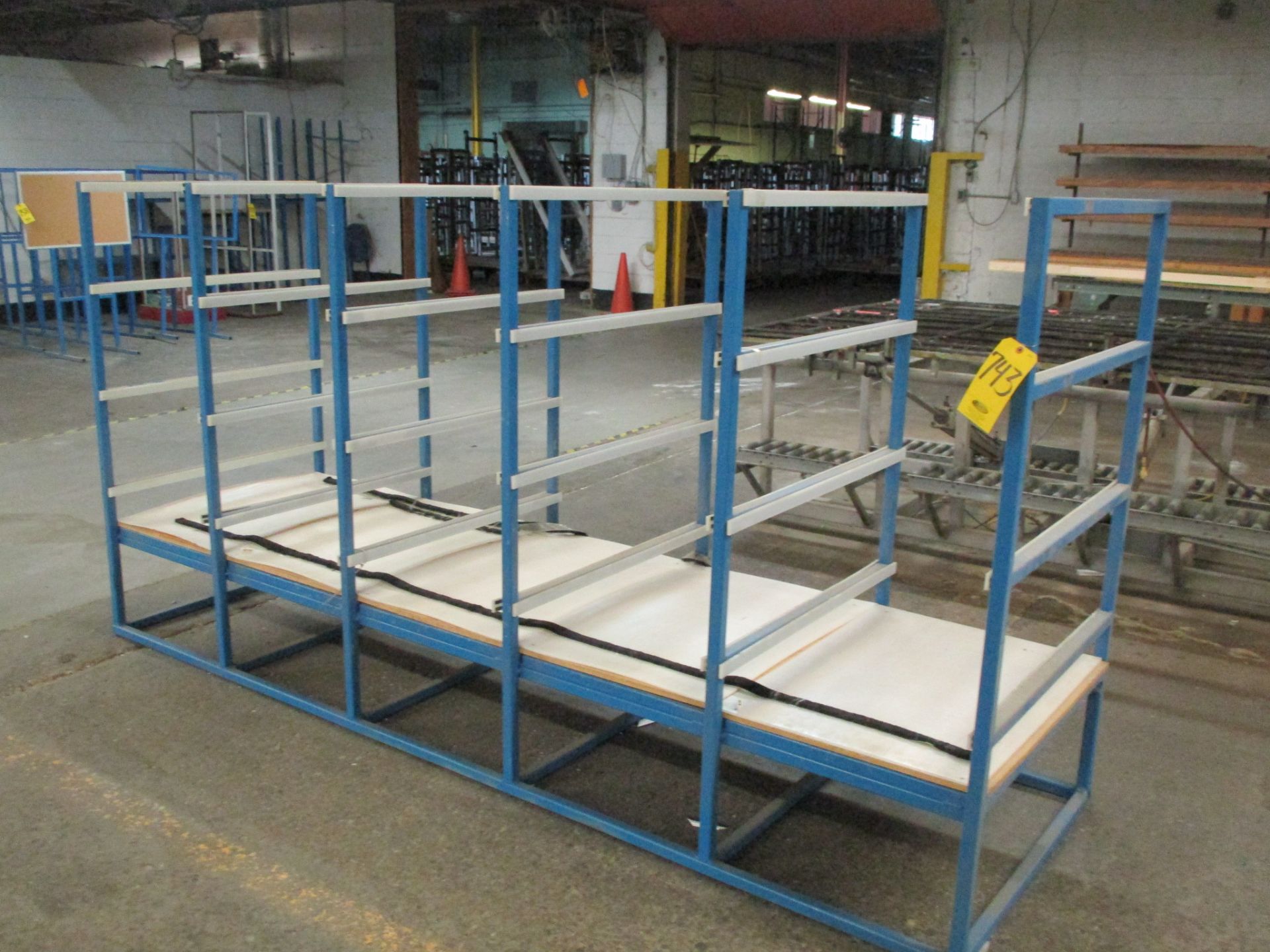 (2) 10' Steel Product Racks