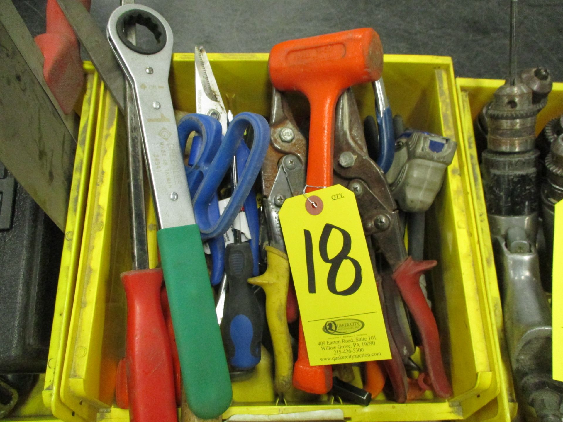 Assorted Hand Tools including Hammers, Screw Drivers, Putty Knives, Utility Knives, Pliers, Snips, T - Image 2 of 2