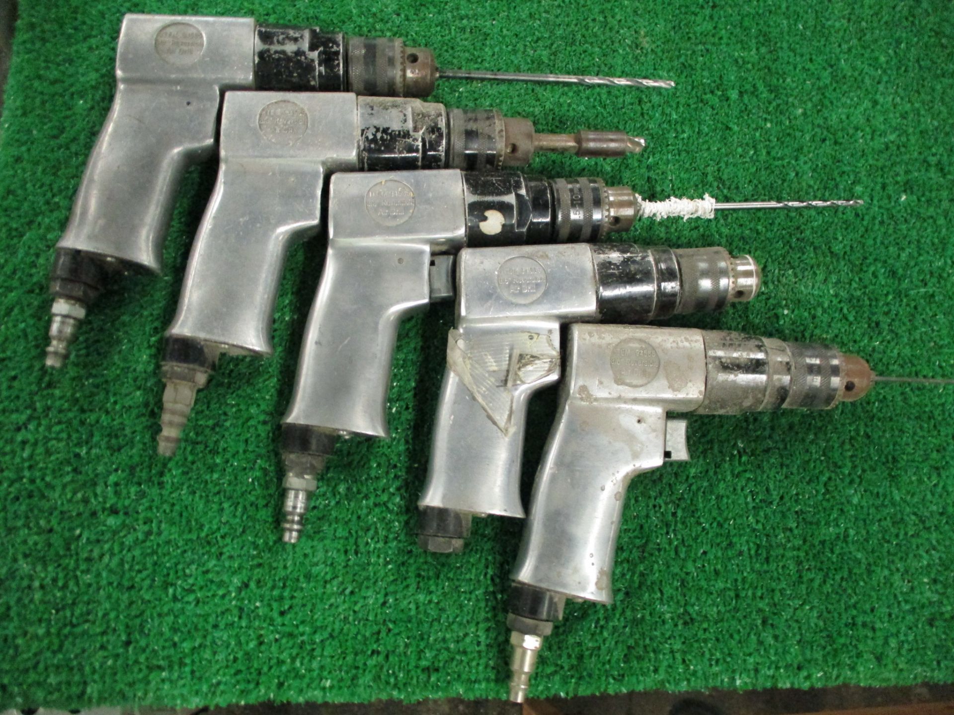 (5) Central Pneumatic Pistol Grip Pneumatic Drill