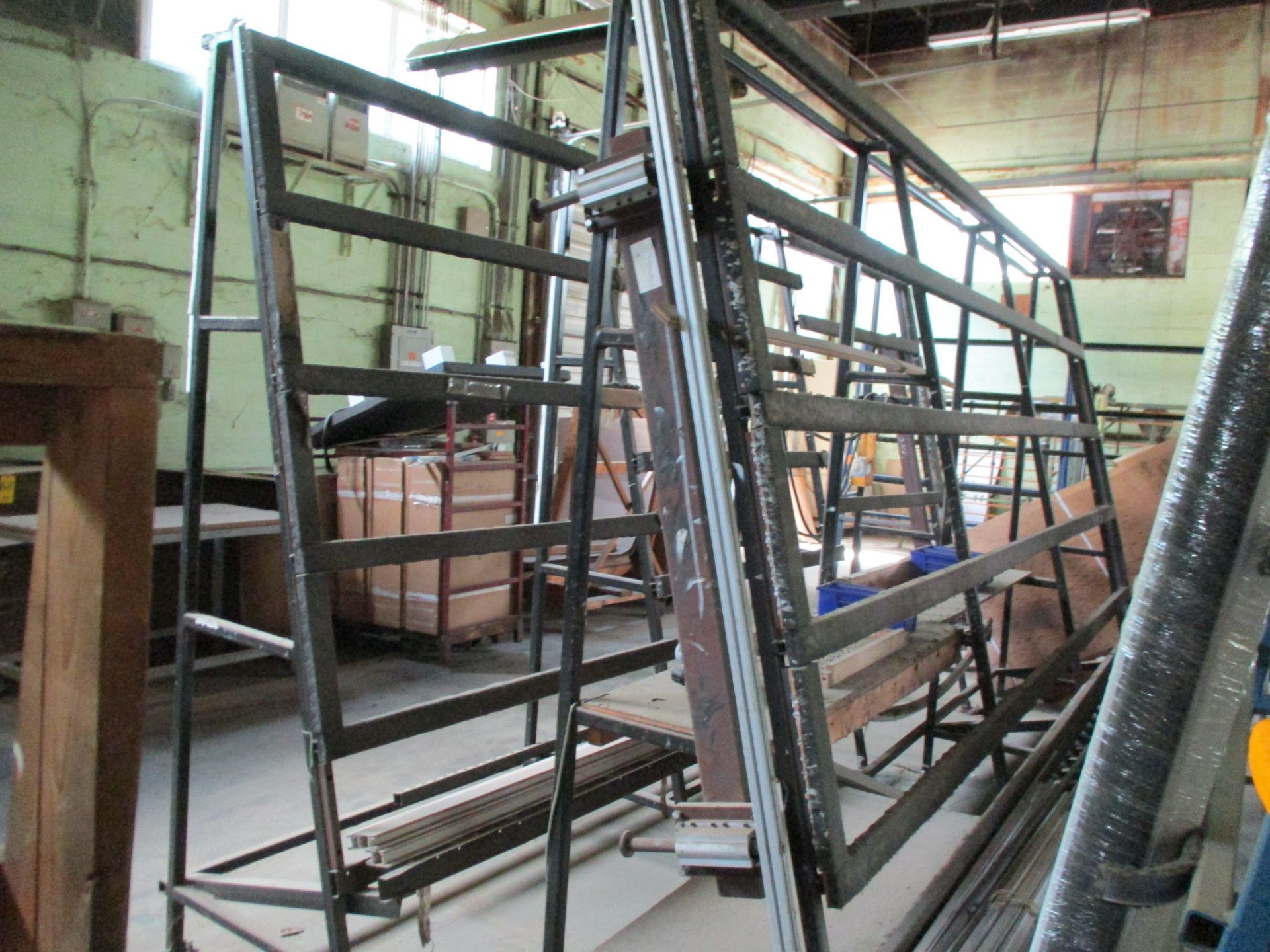 (2) 15' Assembly and Inspection Frame with Roller Conveyor