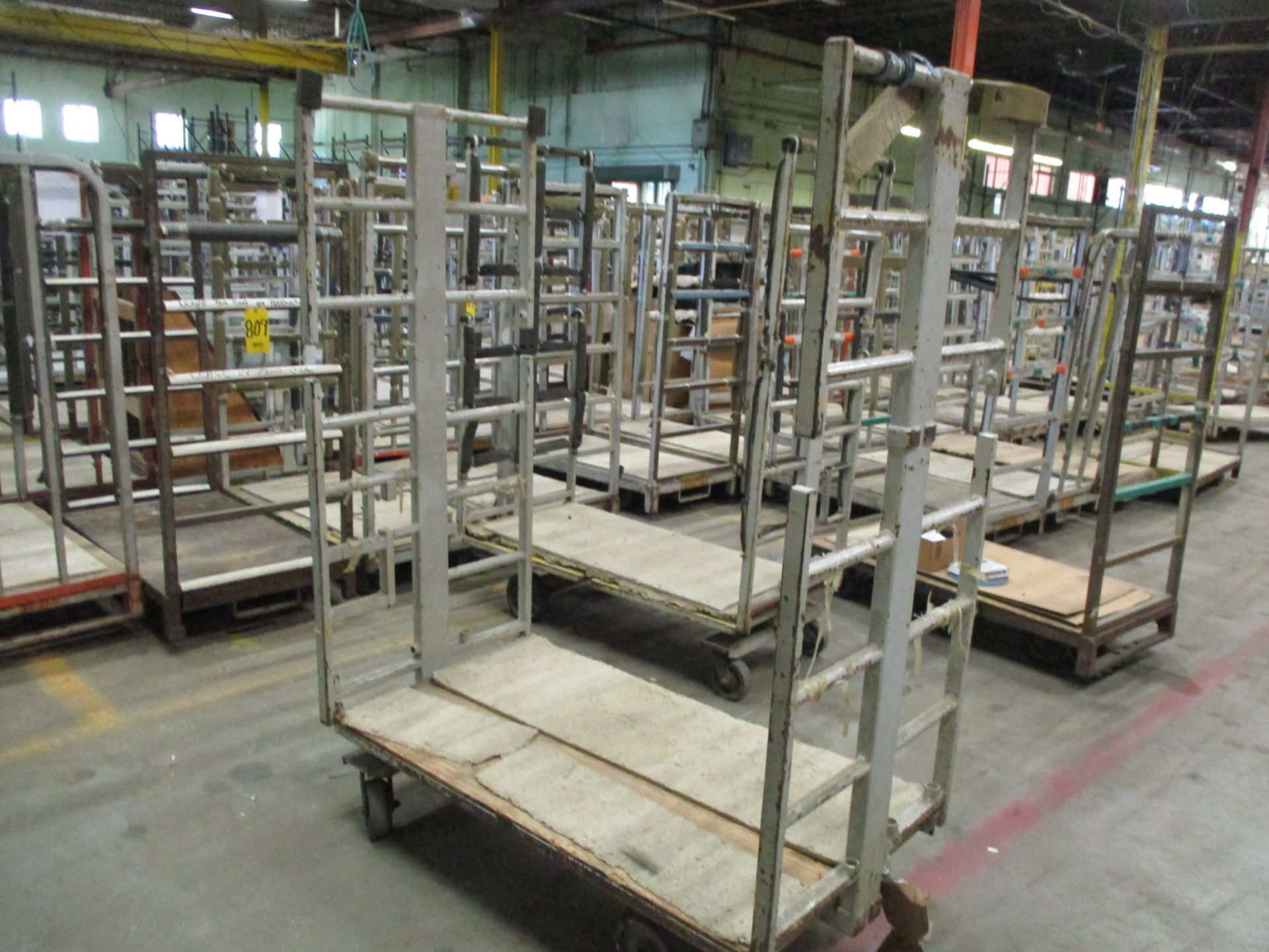 (10) 30" x 52" Steel Push Carts - Image 2 of 2