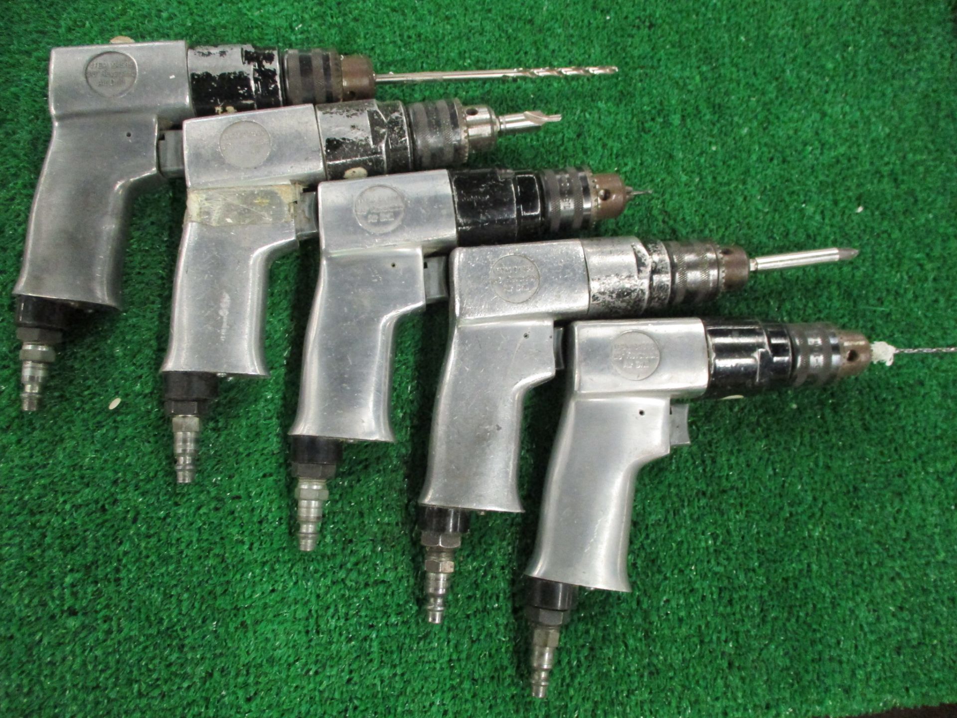 (5) Central Pneumatic Pistol Grip Pneumatic Drill