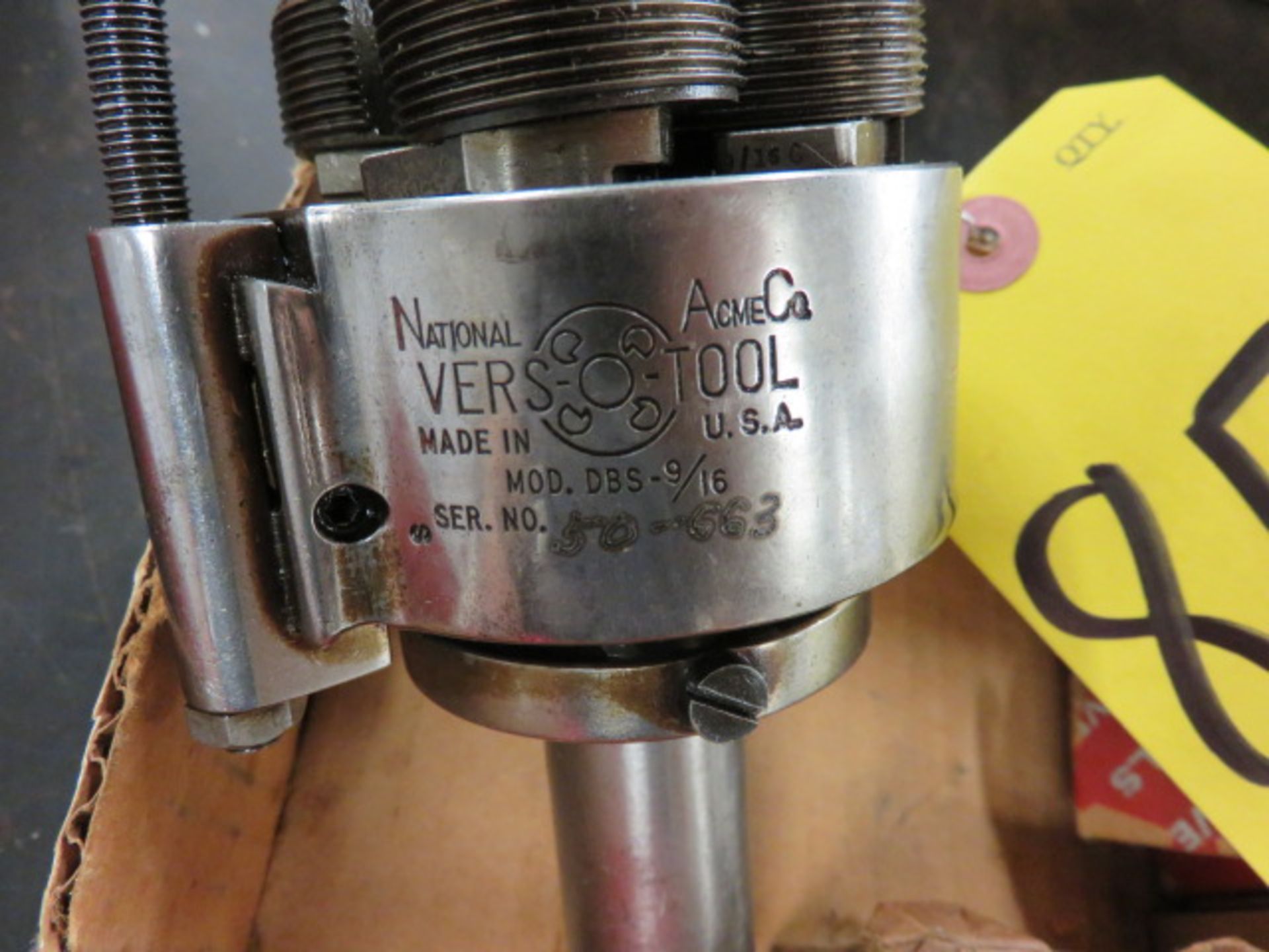 VERS-O-TOOL WITH ROTARY DIE HEADS - Image 2 of 2