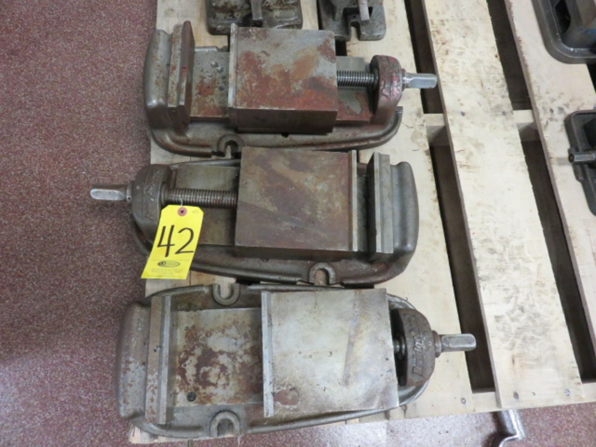 (3) 6 IN. MILLING VISES