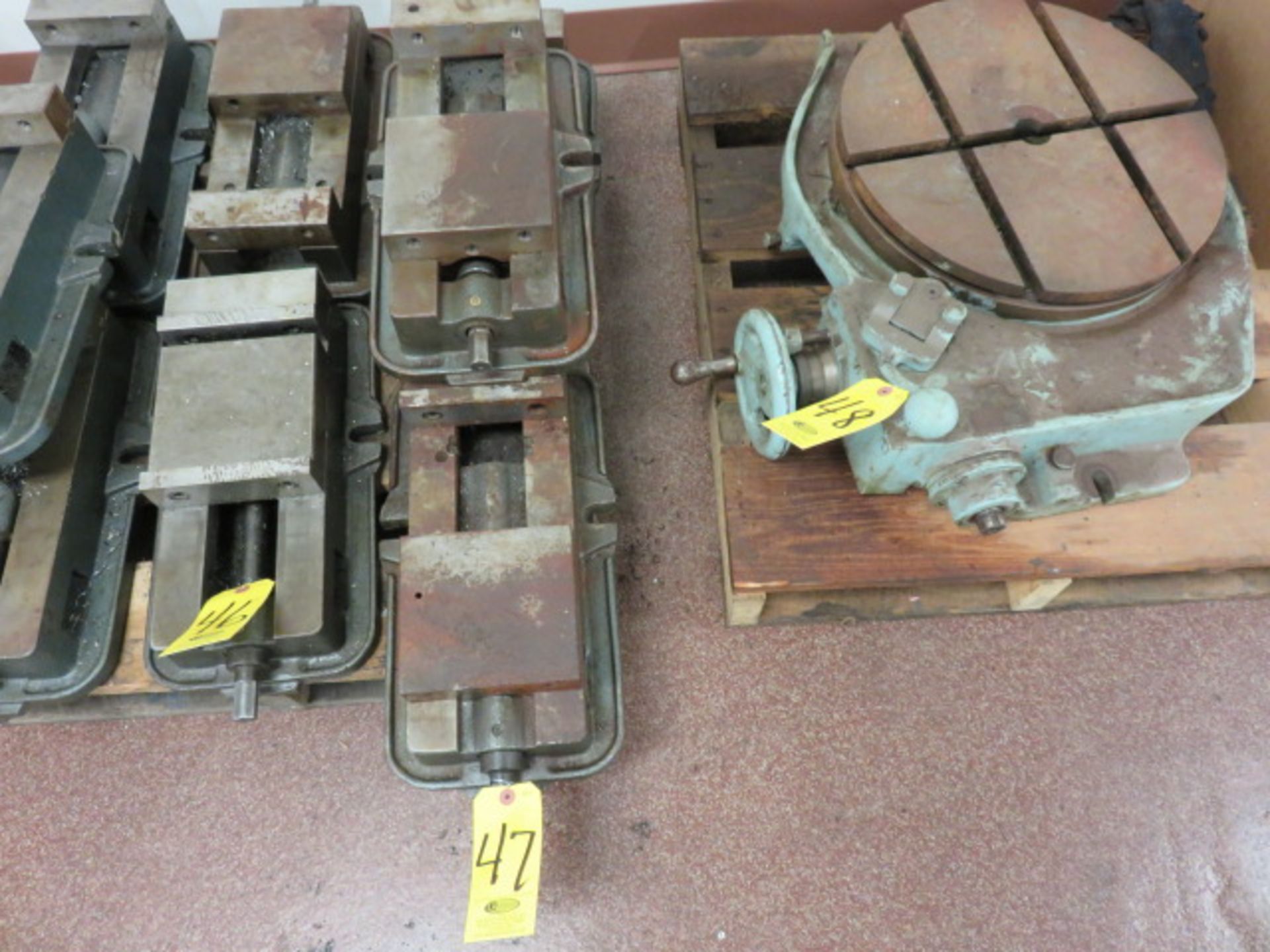 (3) 6 IN. MILLING VISES