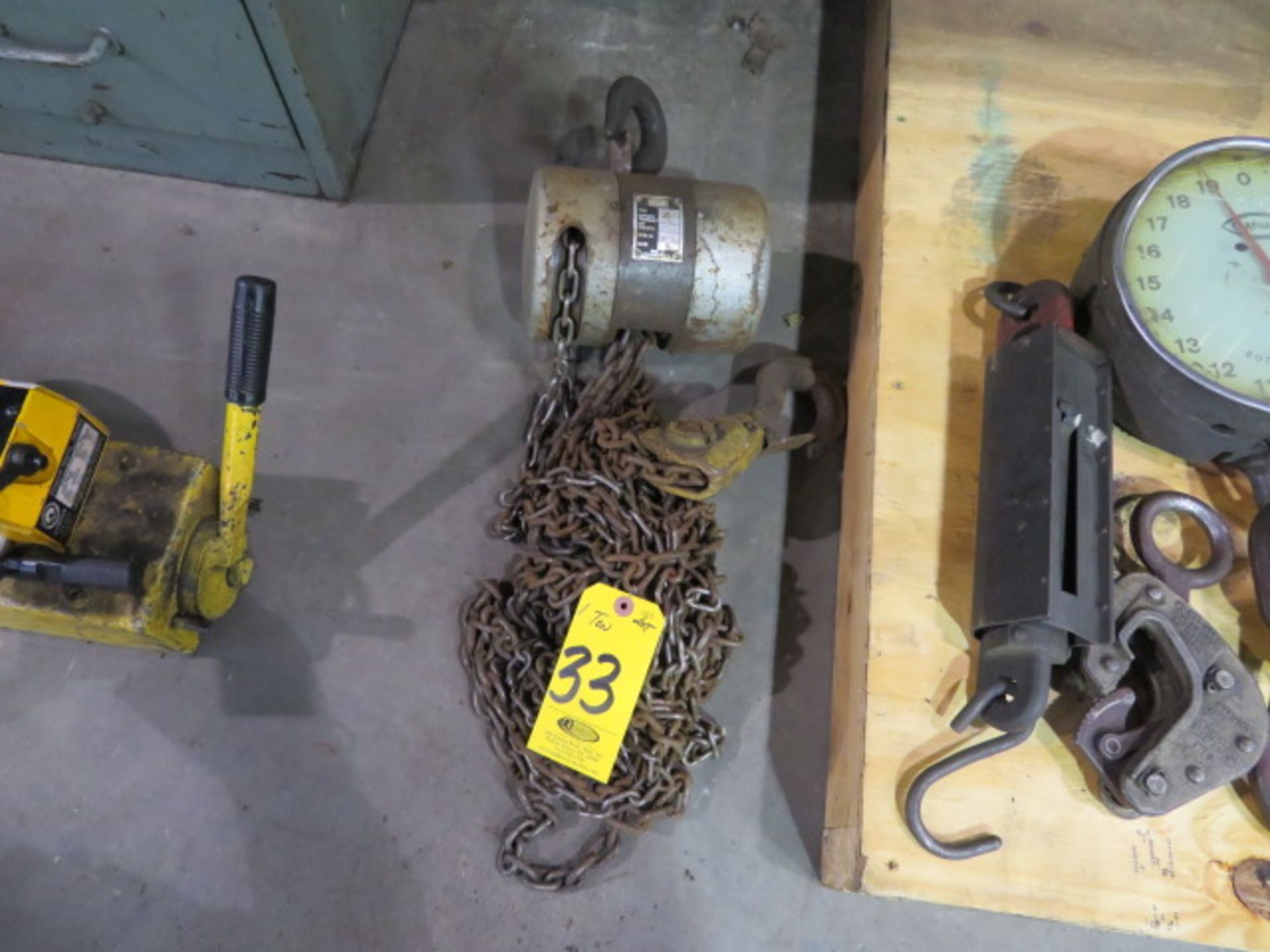 1 TON MANUAL CHAIN HOIST