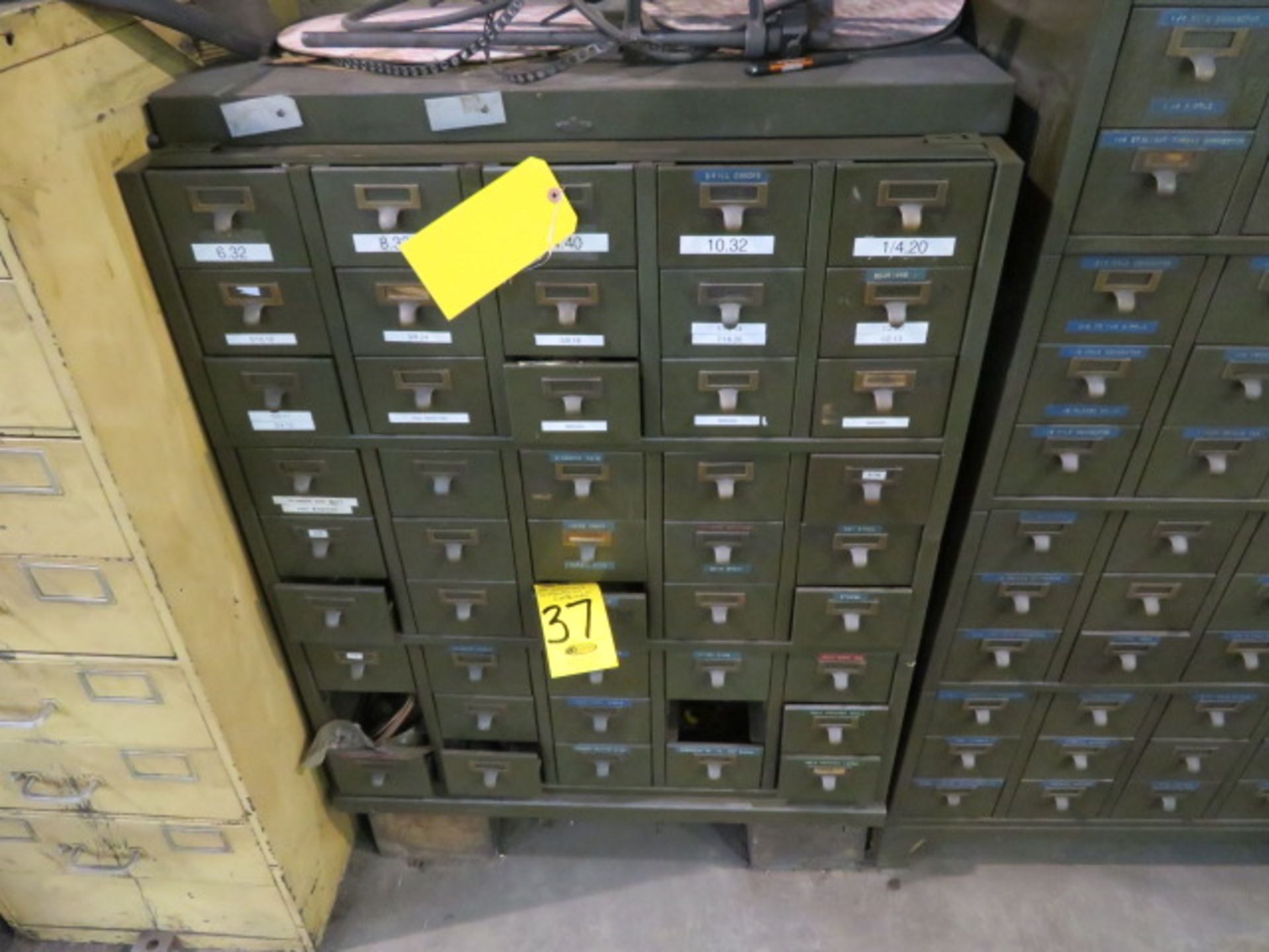 30-DRAWER PARTS CABINET (CONTENTS OTHER THAN HELICOIL IN LOT 36) - Image 2 of 2