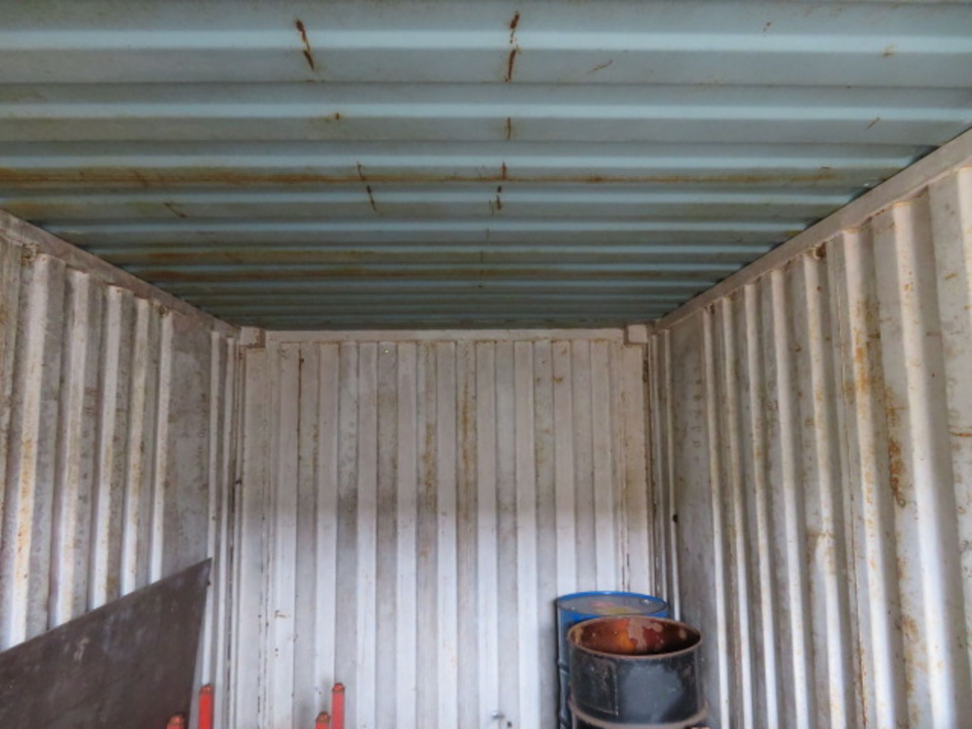 20 FT. STORAGE CONTAINER (MISSING ONE DOOR) - (CONTENTS NOT INCLUDED - CALL PRIOR TO REMOVAL) - Image 2 of 4
