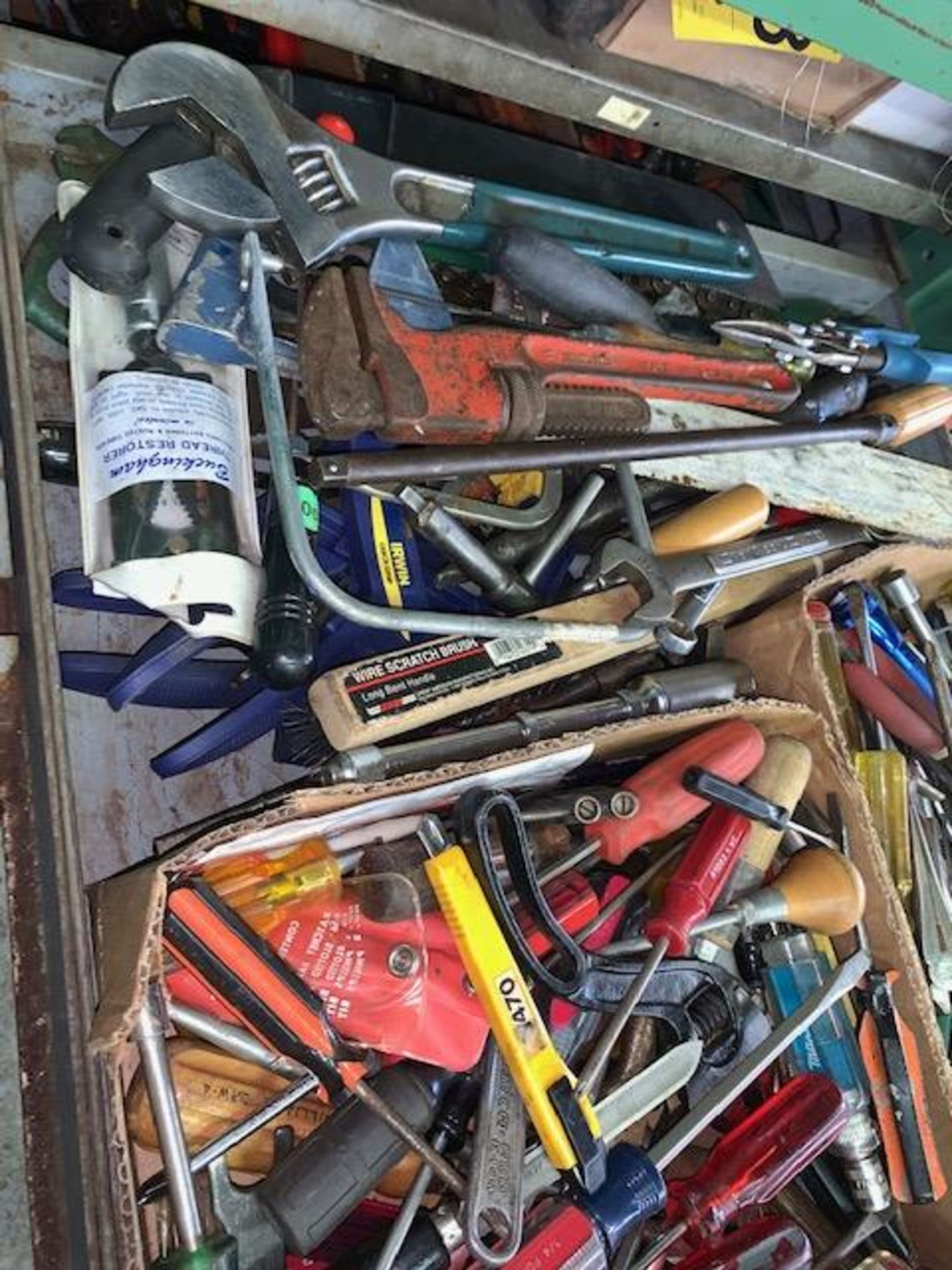 ENTIRE DRAWER OF TOOLS (2ND SHELF OF LOT 554 - RIGHT SIDE) - Image 2 of 2