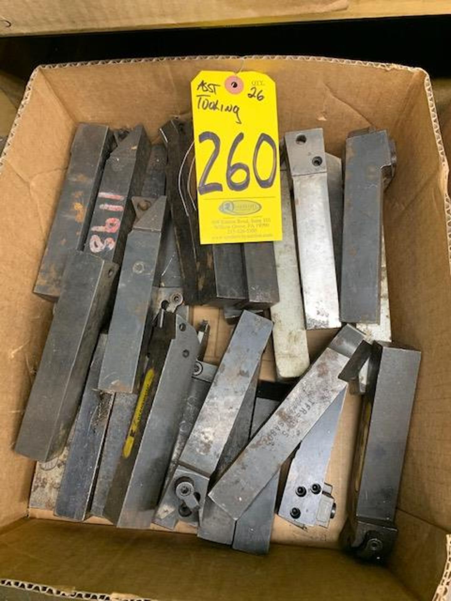 (26) ASSORTED LATHE TOOLS