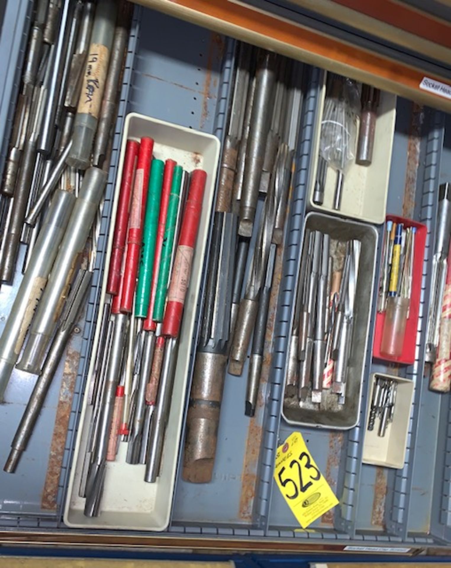 ASSORTED REAMERS (10H DRAWER OF LOT 505 IN OFFICE)