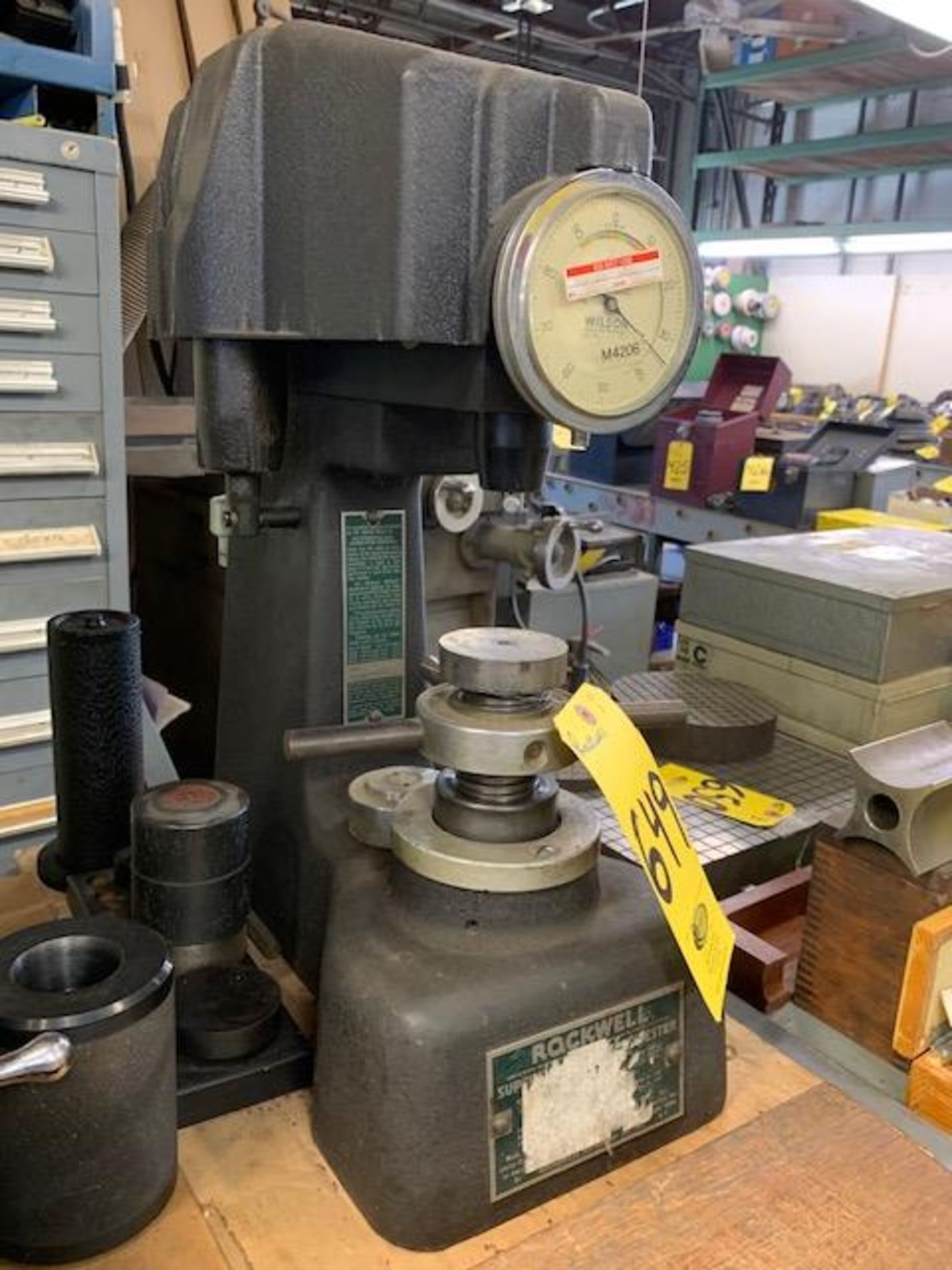 ROCKWELL 1PS HARDNESS TESTER (NO DIAMOND)