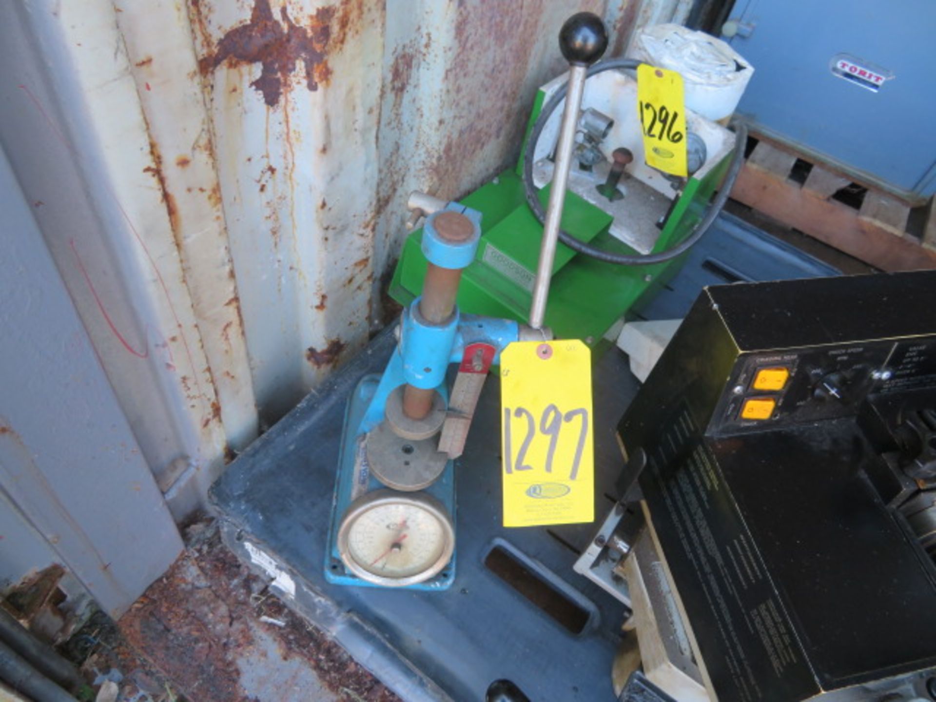 RIMAC SPRING TESTER (LOCATED IN LOT 1317 CONTAINER)