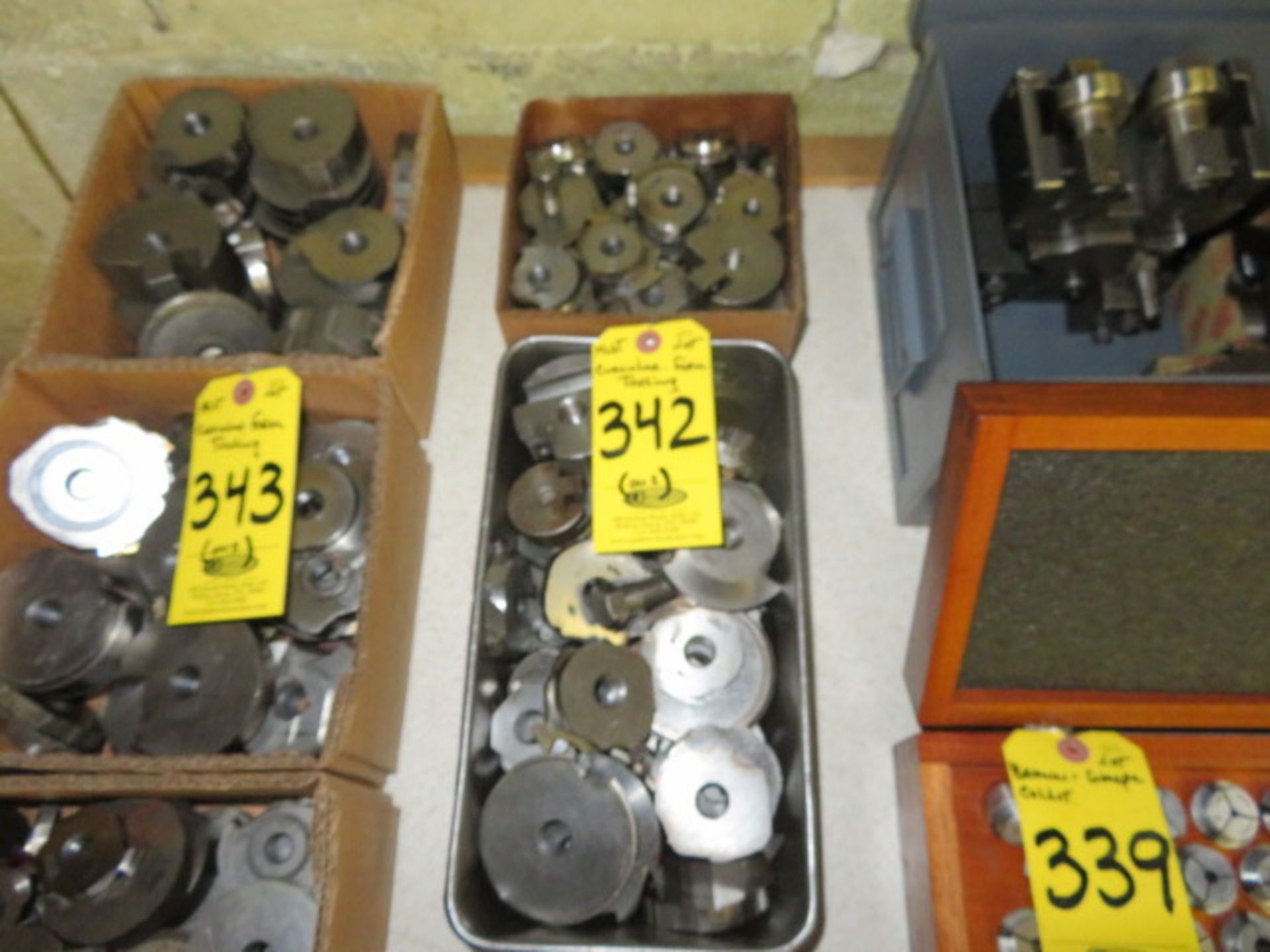(2) BOXES OF CIRCULAR FORM TOOLING