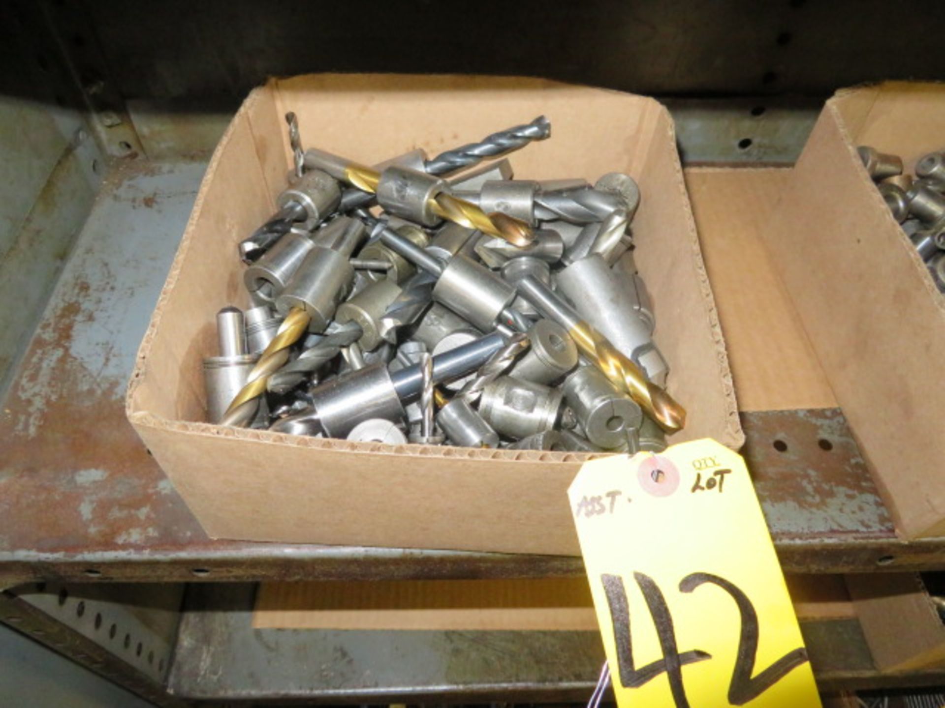 ASSORTED DRILLS W/BUSHINGS