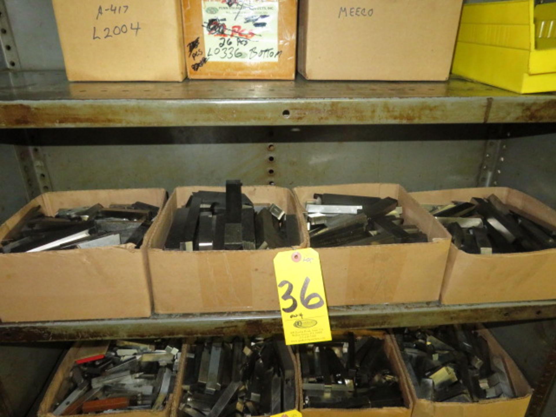 (4) BOXES OF ASSORTED TOOL STEEL