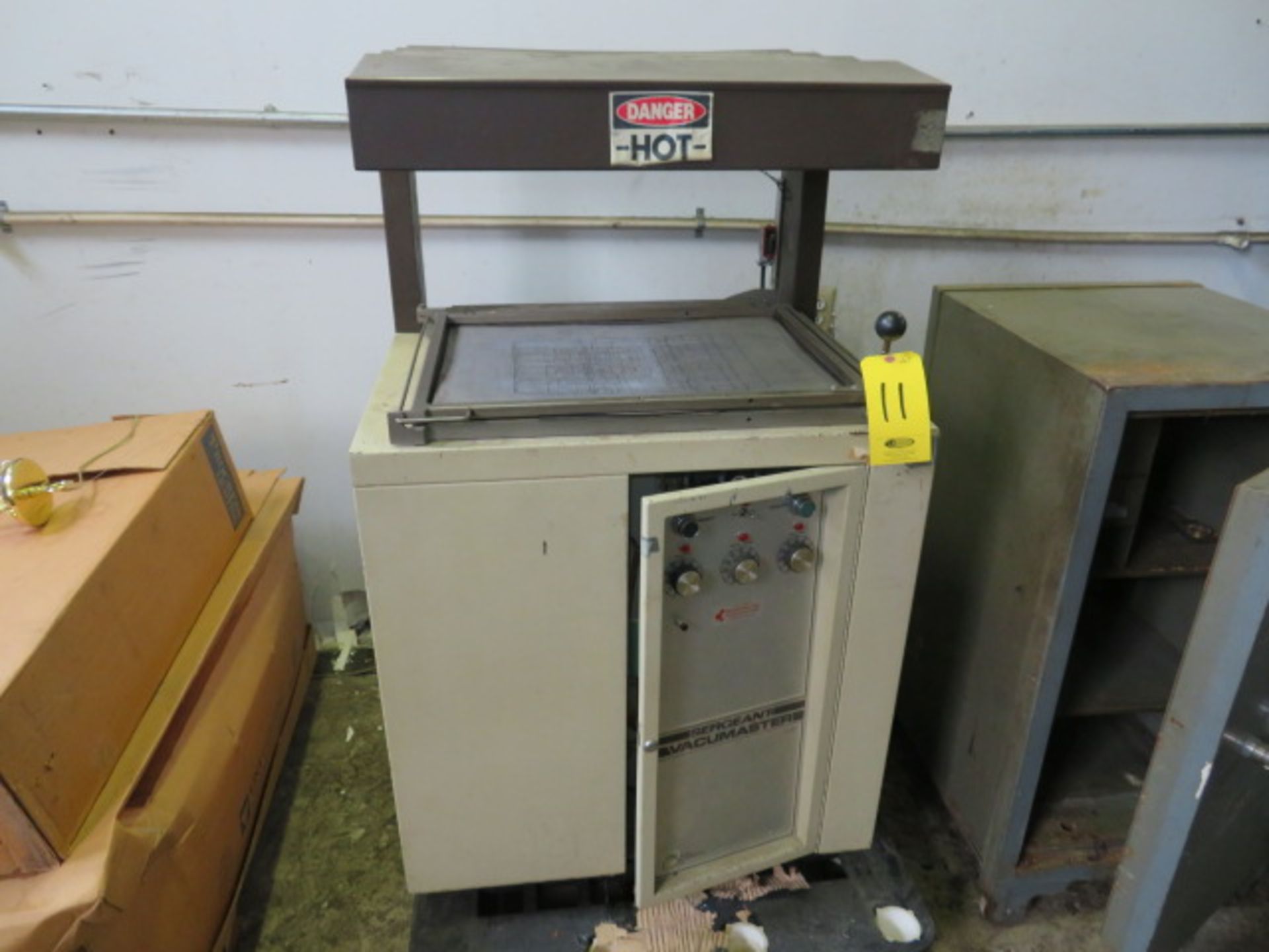 SERGEANT VACUUMASTER 1824-1 VACUUM PACKAGING MACHINE AS IS)