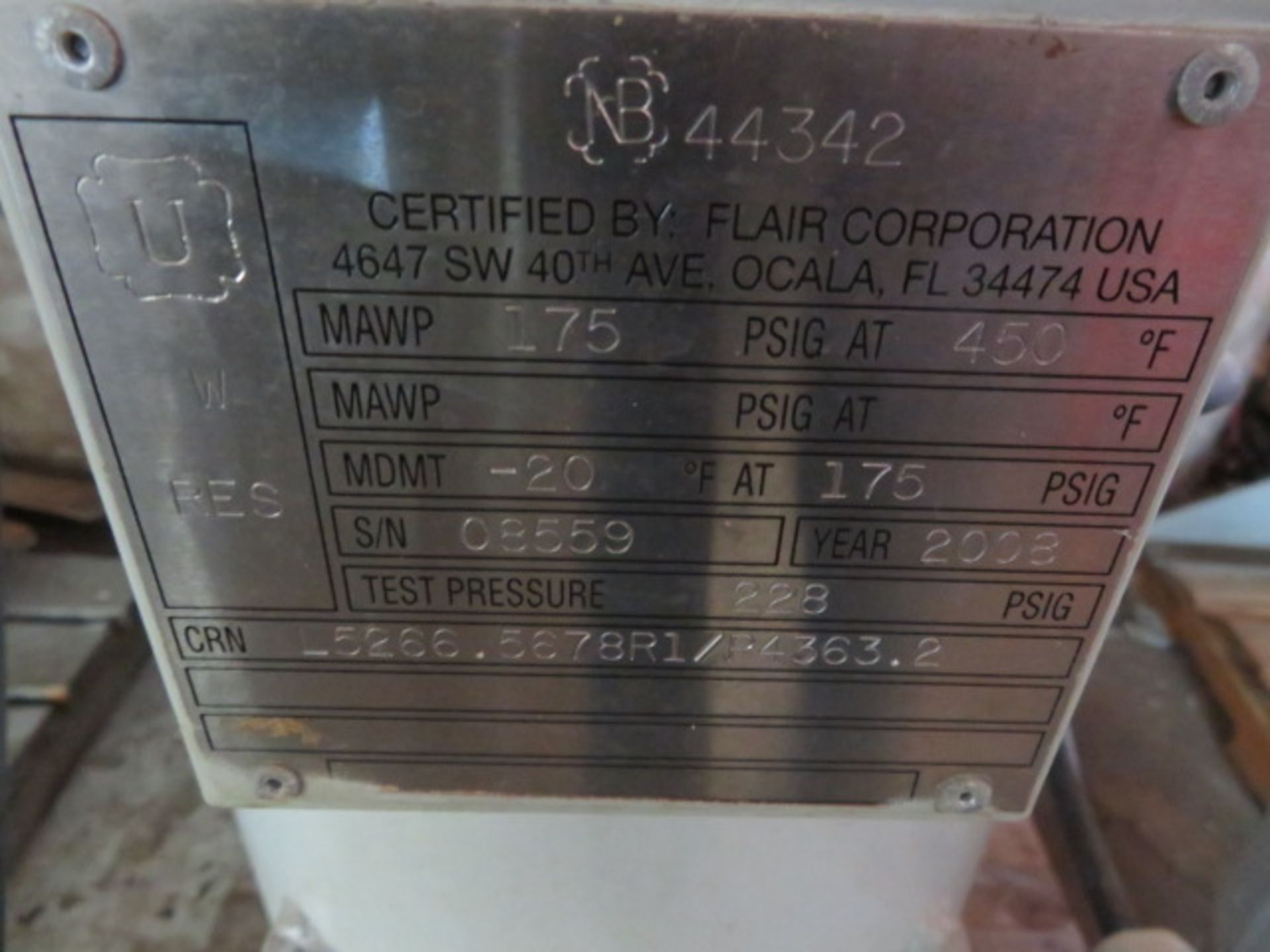 PNEUMATIC PRODUCTS 505DHA-EMI DESICCANT TWIN TANK AIR DRYER (SKID-MOUNTED) - Image 5 of 6