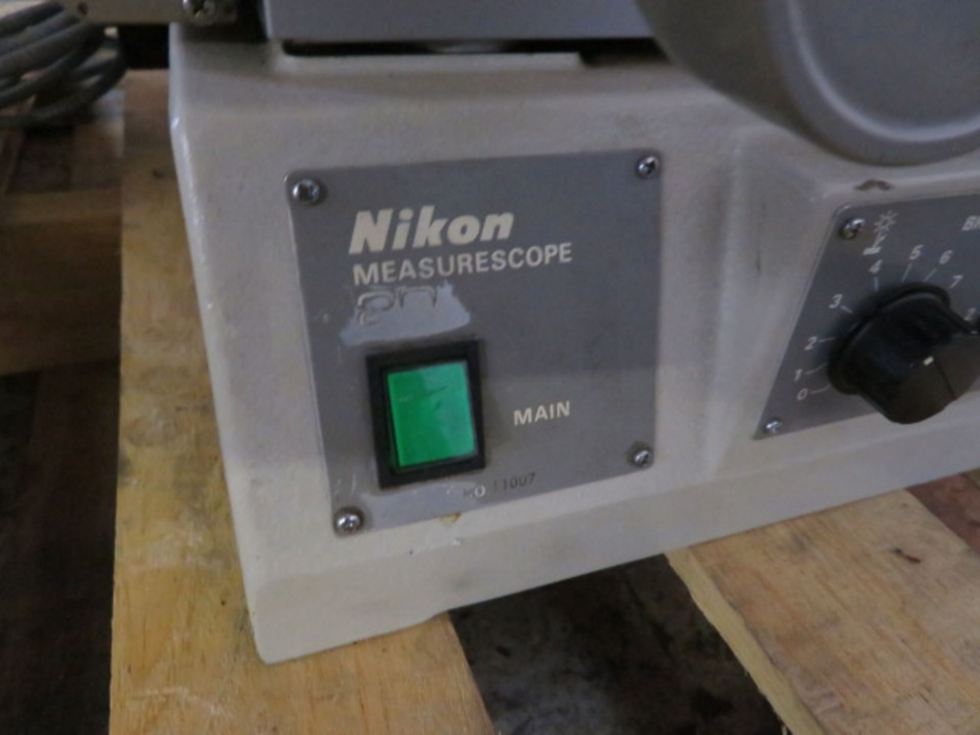 NIKON MEASURE SCOPE WITH 3-AXIS DIGITAL R/O AND FIBER-LITE - Image 4 of 6