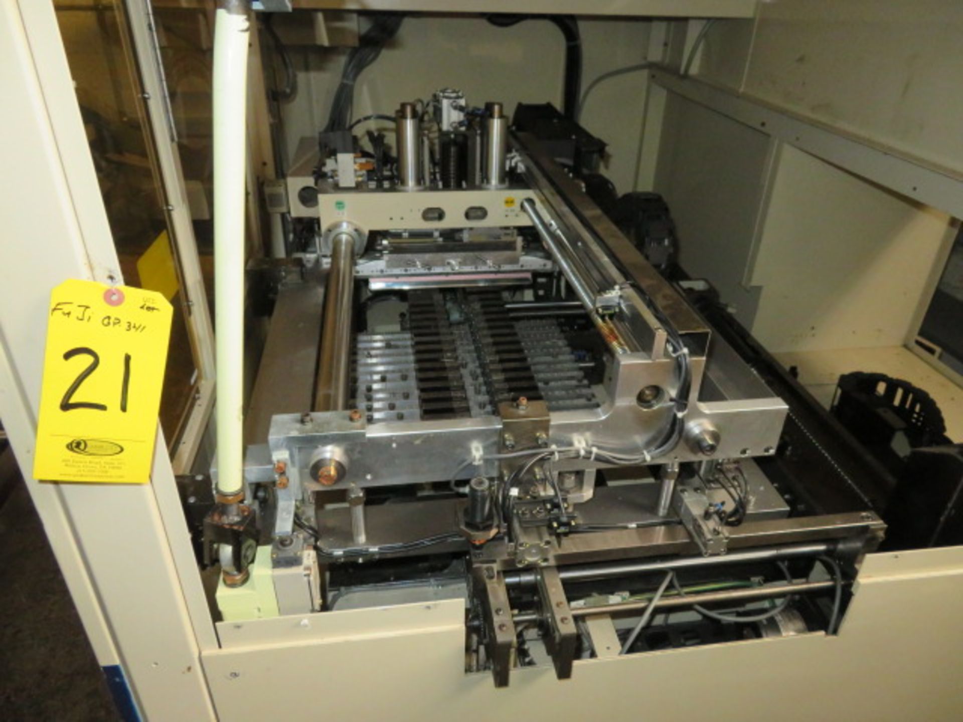 FUJI GP-341 SILKSCREEN CIRCUIT BOARD PRINTING MACHINE W/FEED UNIT - Image 3 of 8