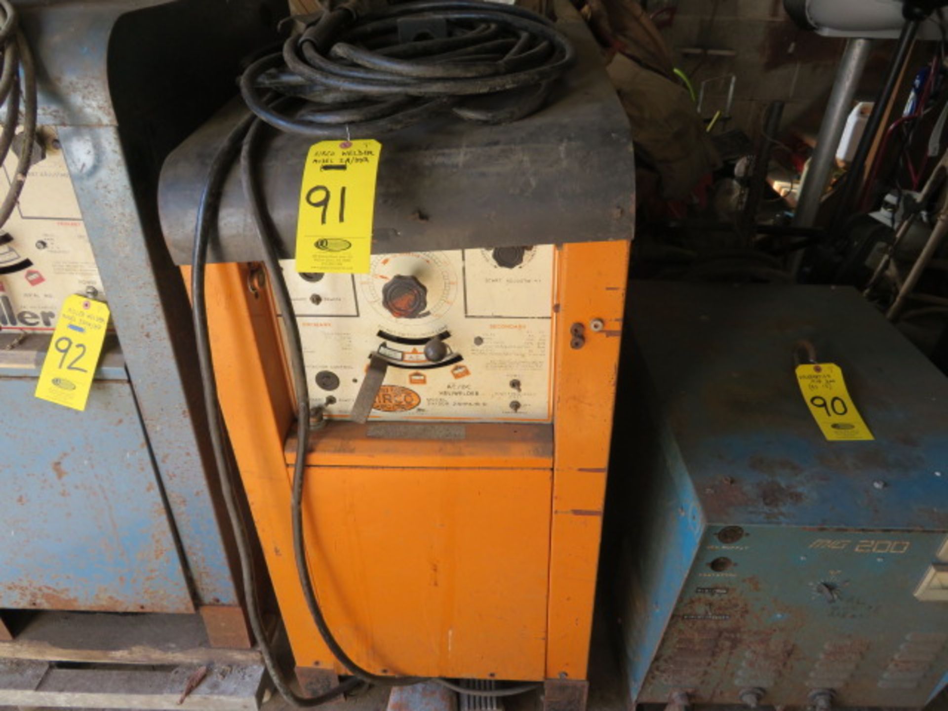 AIRCO 2A/DDR224HPA/B-D TIG WELDER W/LEAD