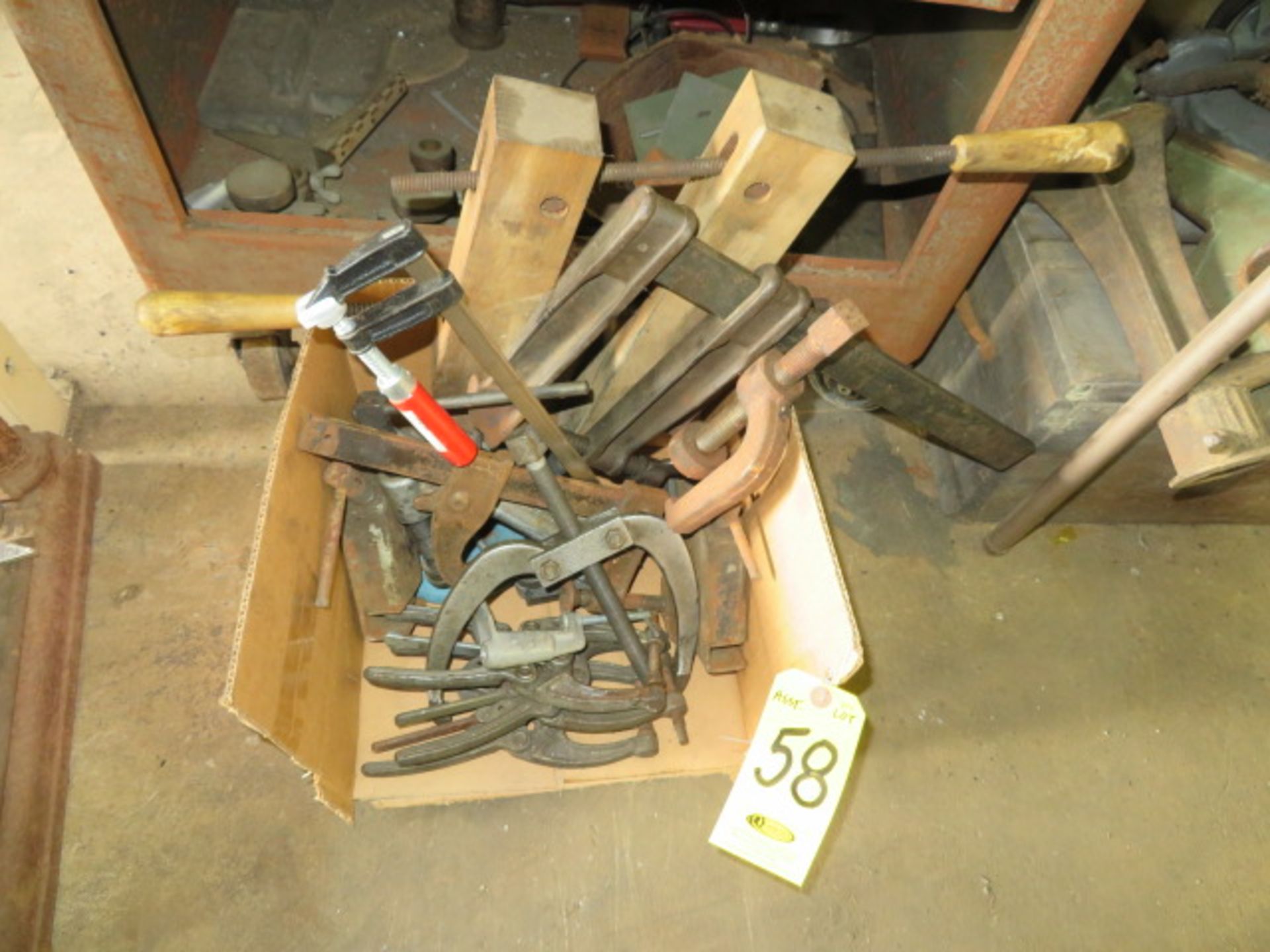 ASSORTED CLAMPS AND (2) PULLERS - Image 2 of 2