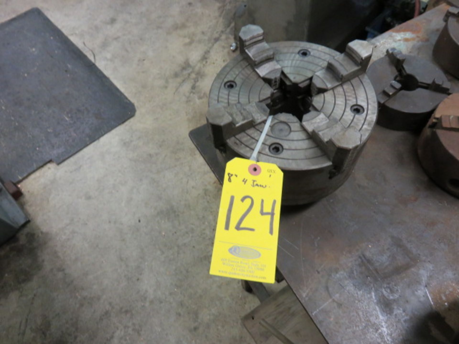 8 IN. 4-JAW CHUCK D1-3