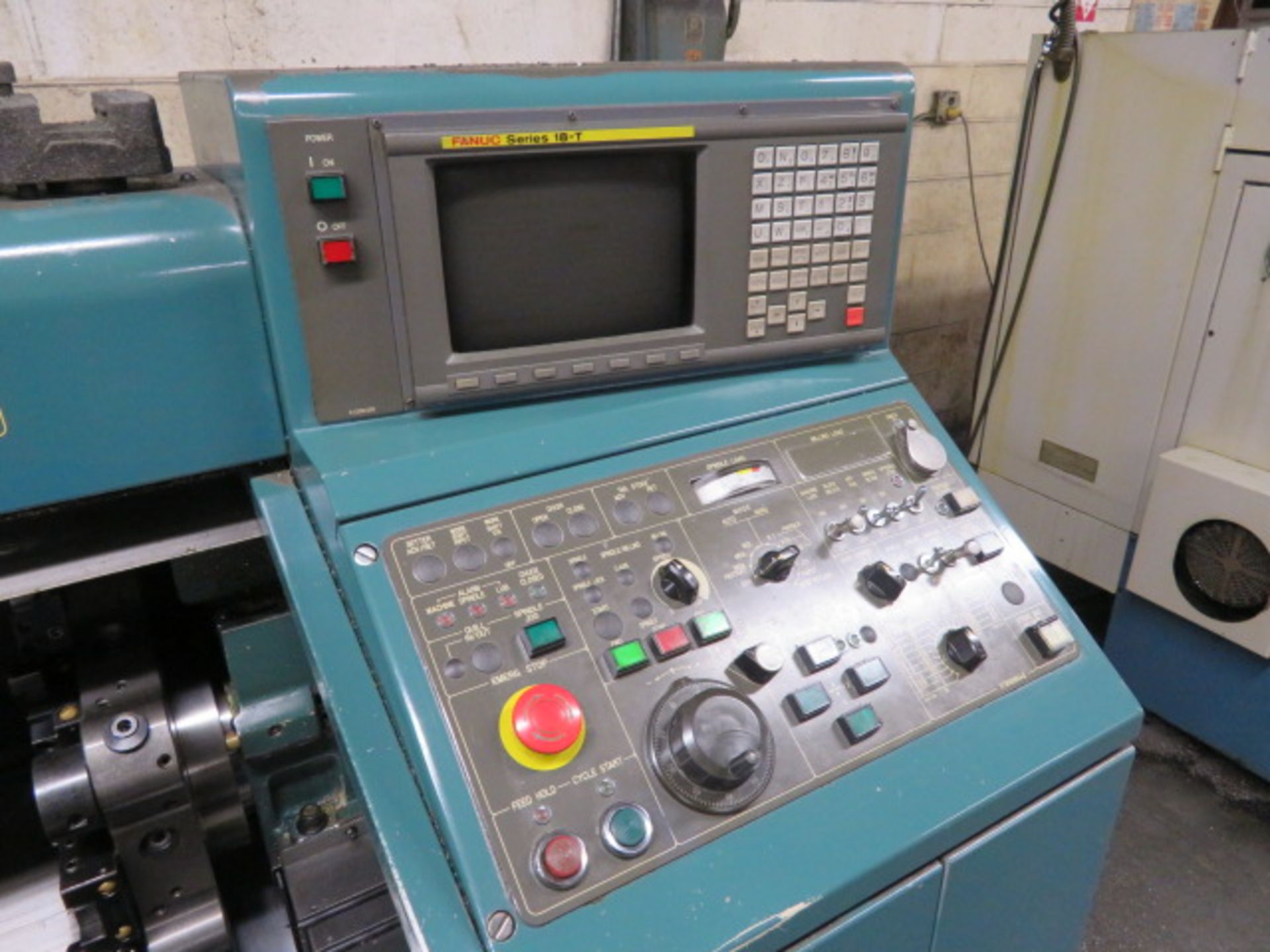 1999 NAKAMURA-TOME TMC-15 CNC LATHE, S/N R13505, FANUC 18-T CONTROL, 6 IN. KITAGAWA HYDRAULIC CHUCK - Image 10 of 11