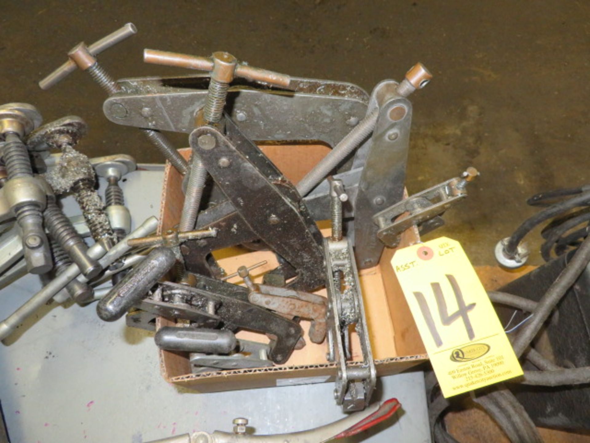 (9) ASSORTED CANT-TWIST CLAMPS - Image 2 of 2