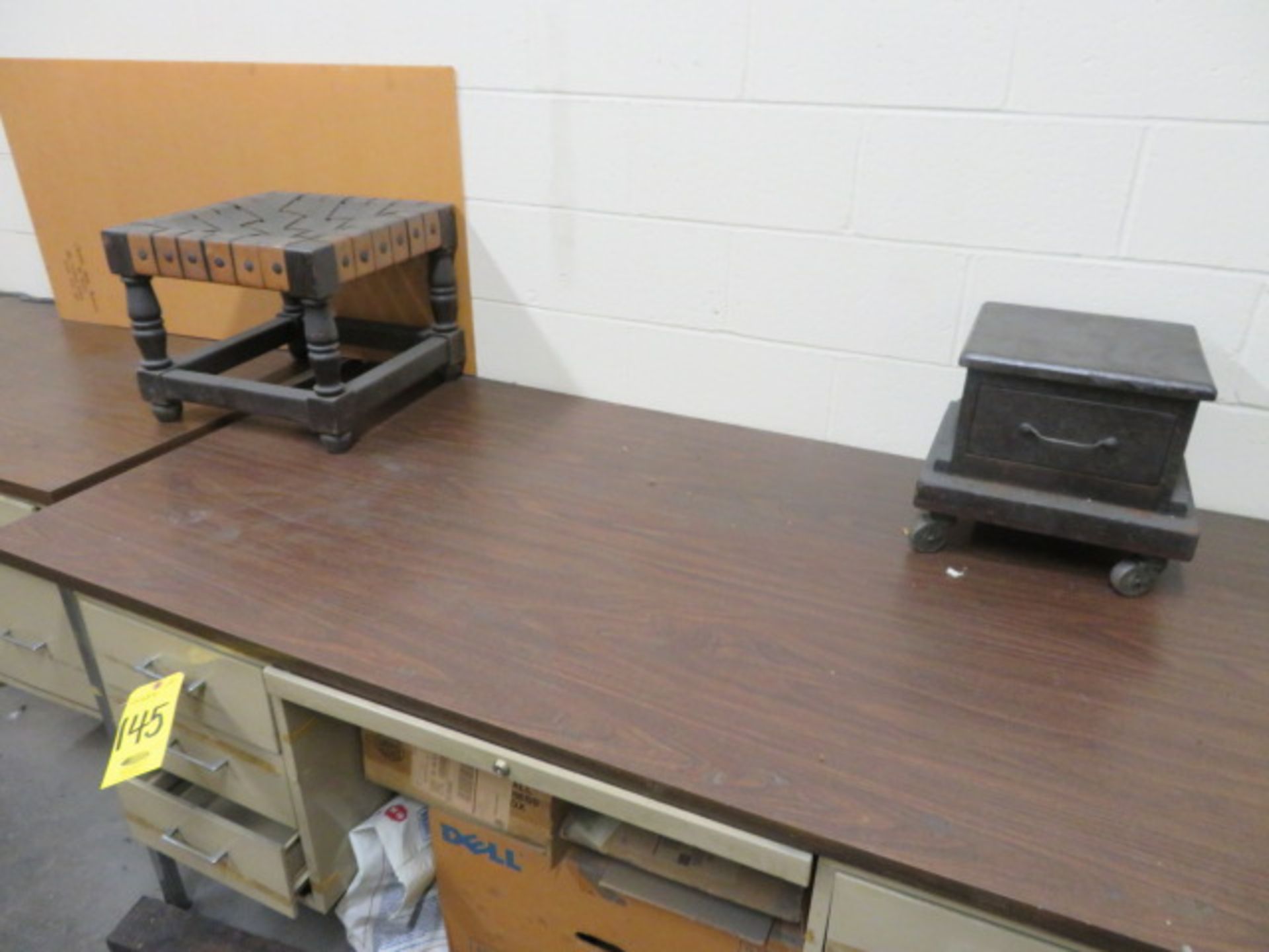 (2) DESKS AND STANDS - Image 2 of 2